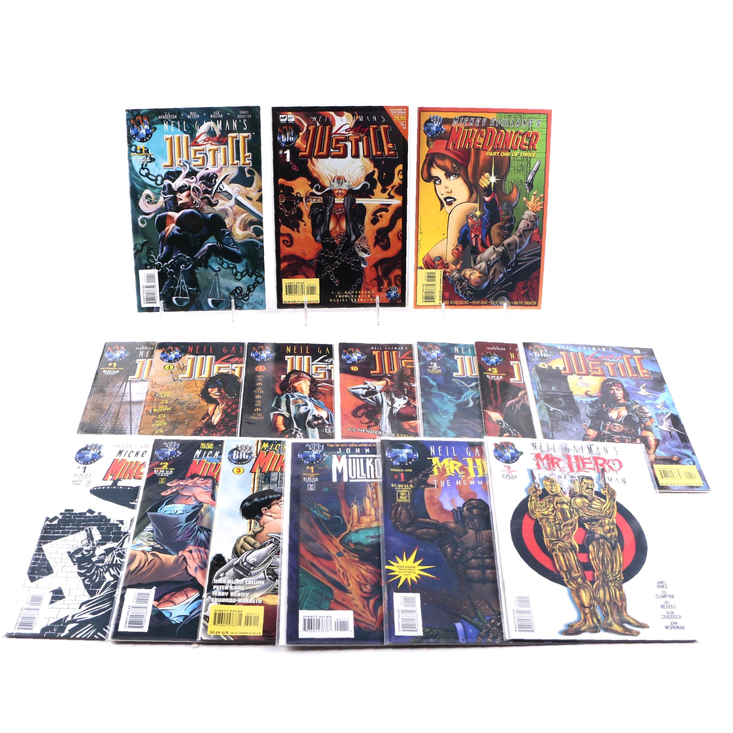 Modern Age Tekno Comix Including "Mr. Hero" and "Mike Danger"