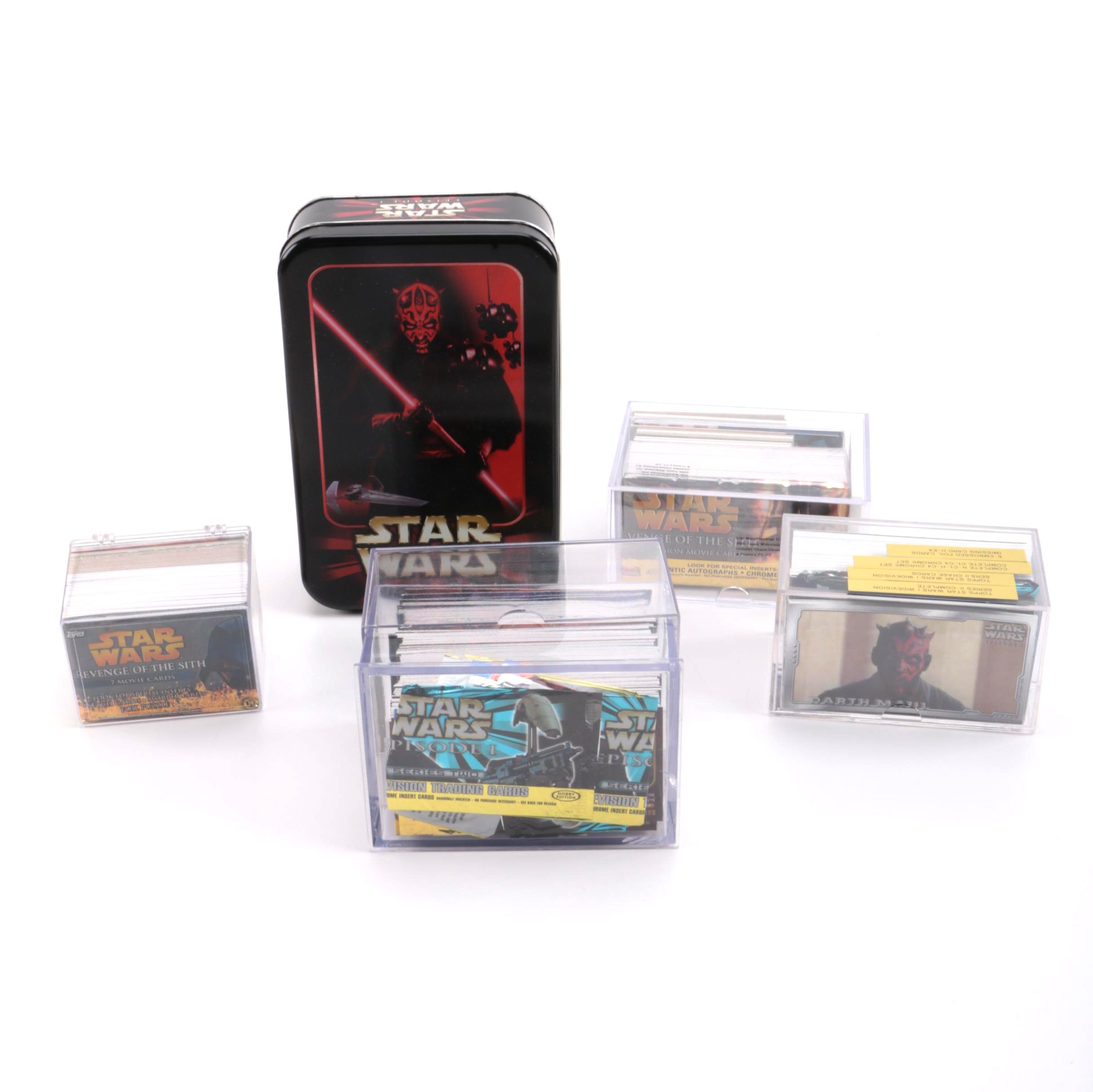 2000s "Star Wars" Episodes I & III Topps Wide Vision Movie Cards