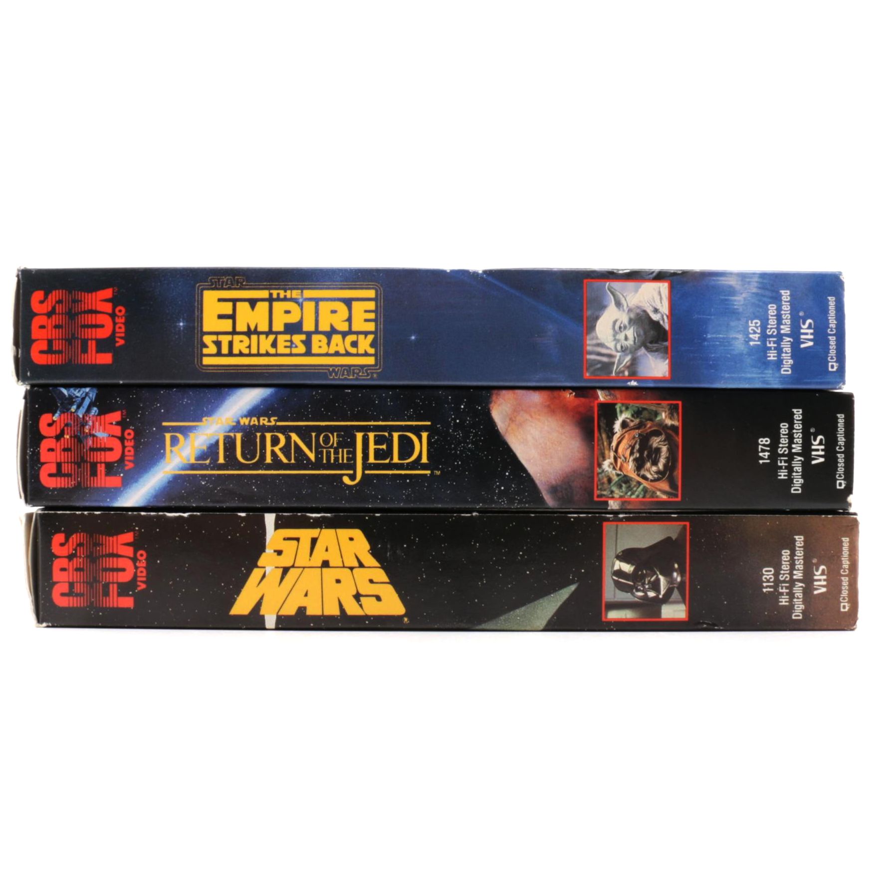 "Star Wars" VHS Tapes