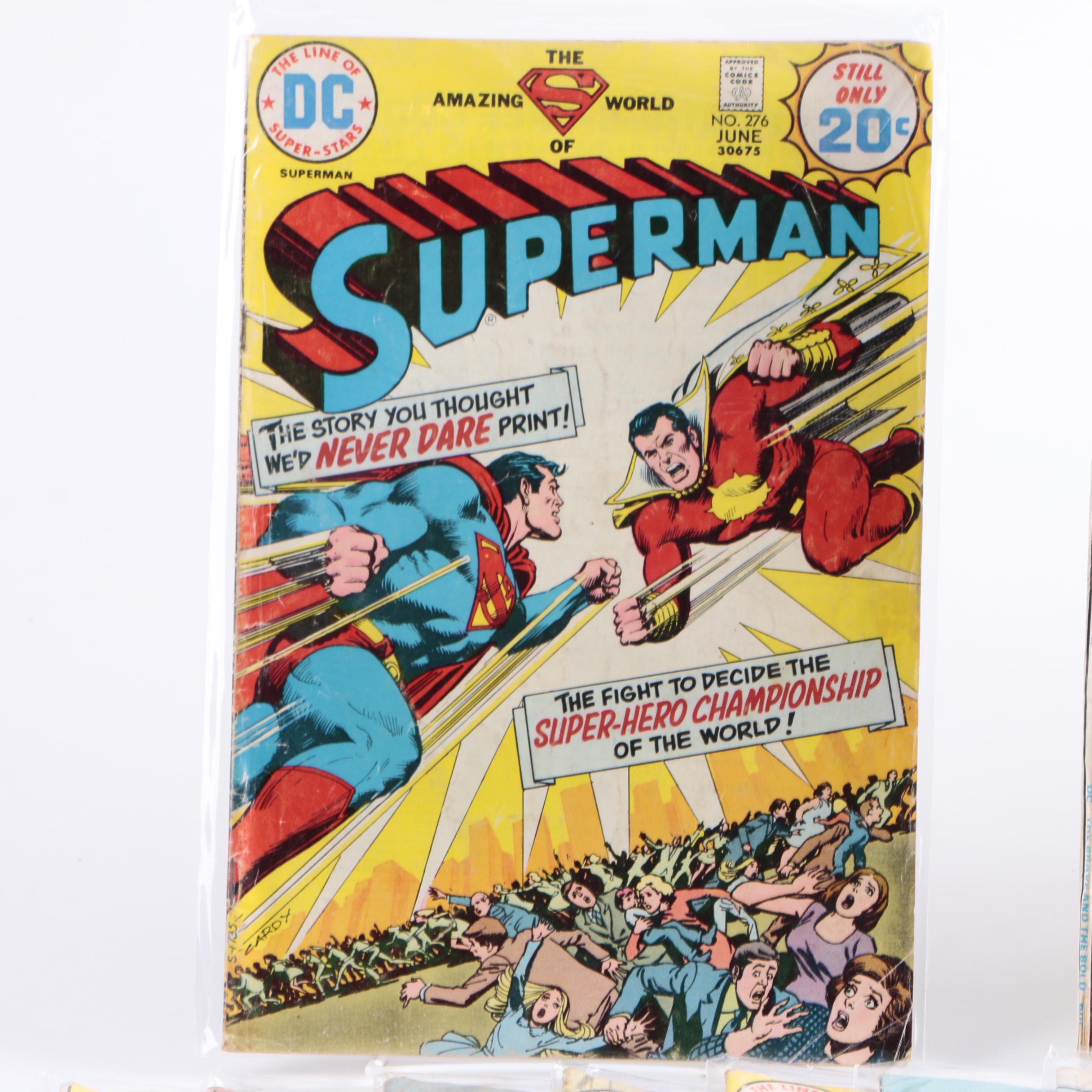 Assorted Bronze Age Superman Comics