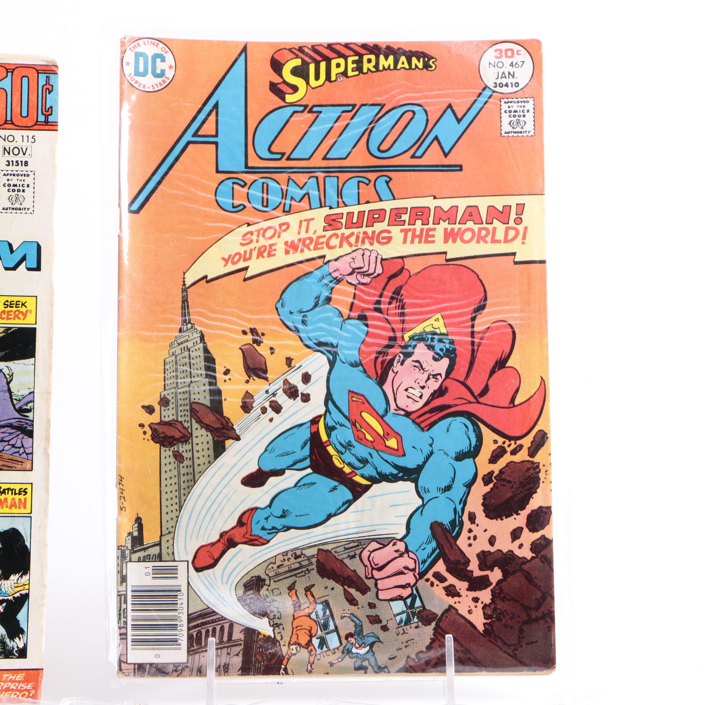 Assorted Bronze Age Superman Comics