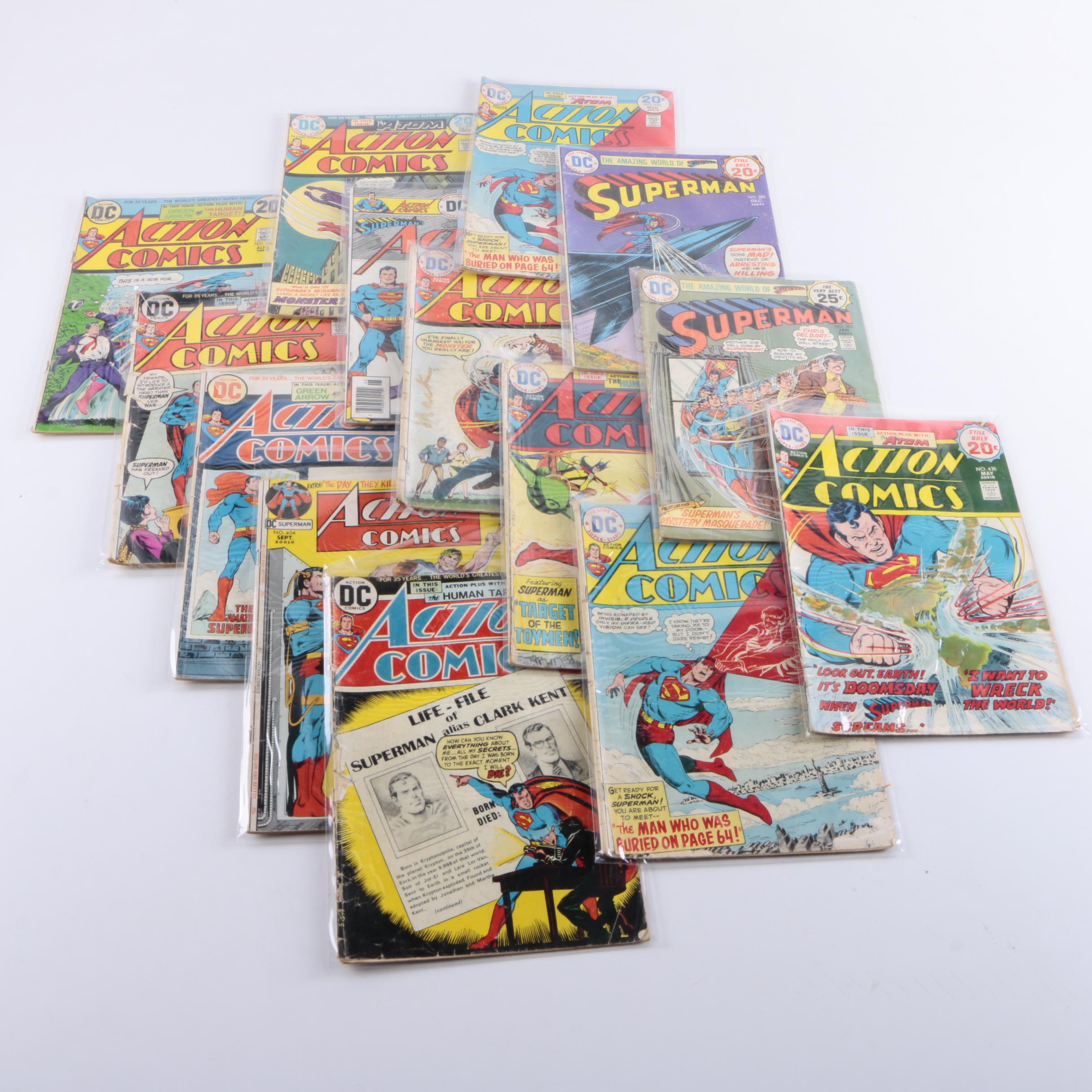 Assorted Bronze Age Superman Comics