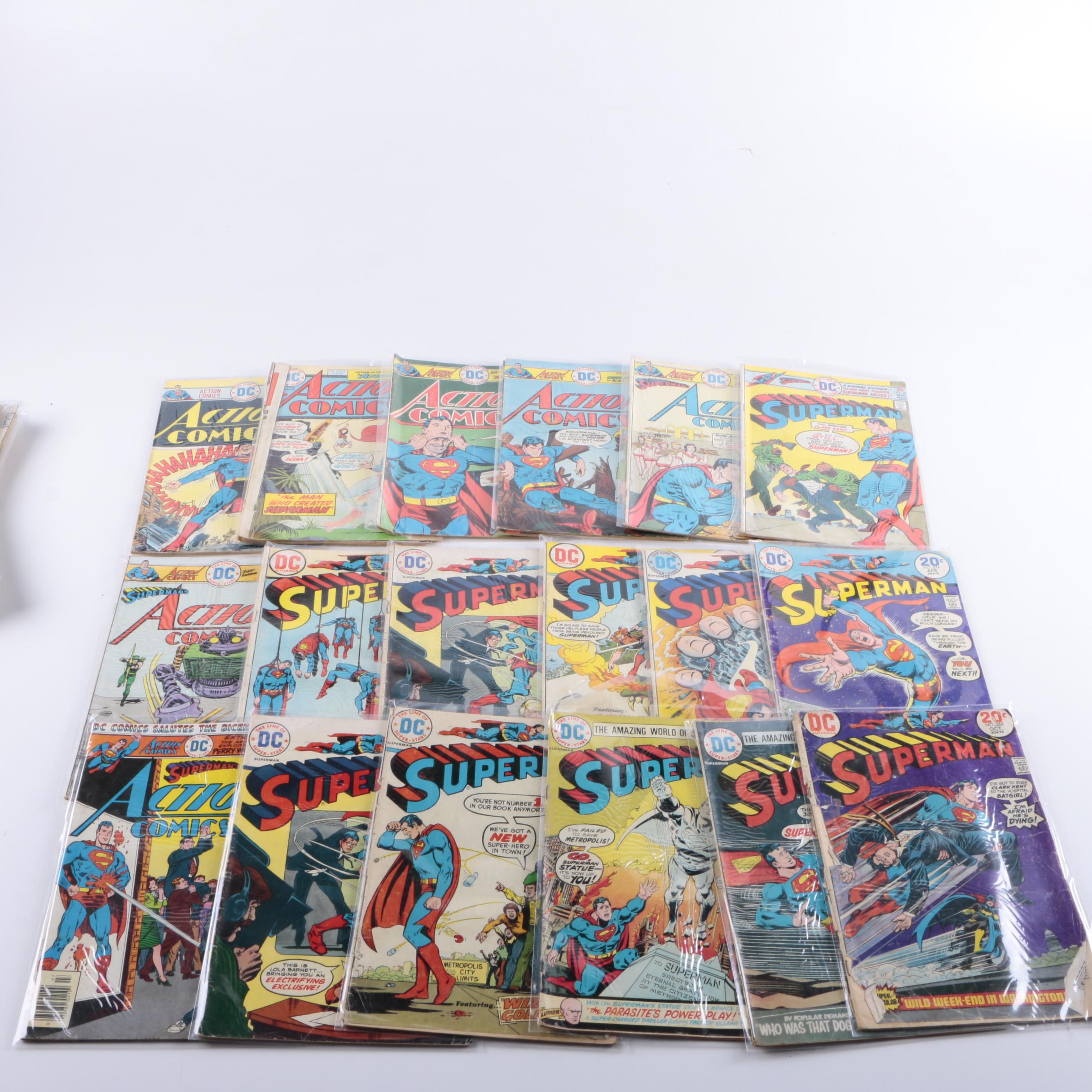 Assorted Bronze Age Superman Comics