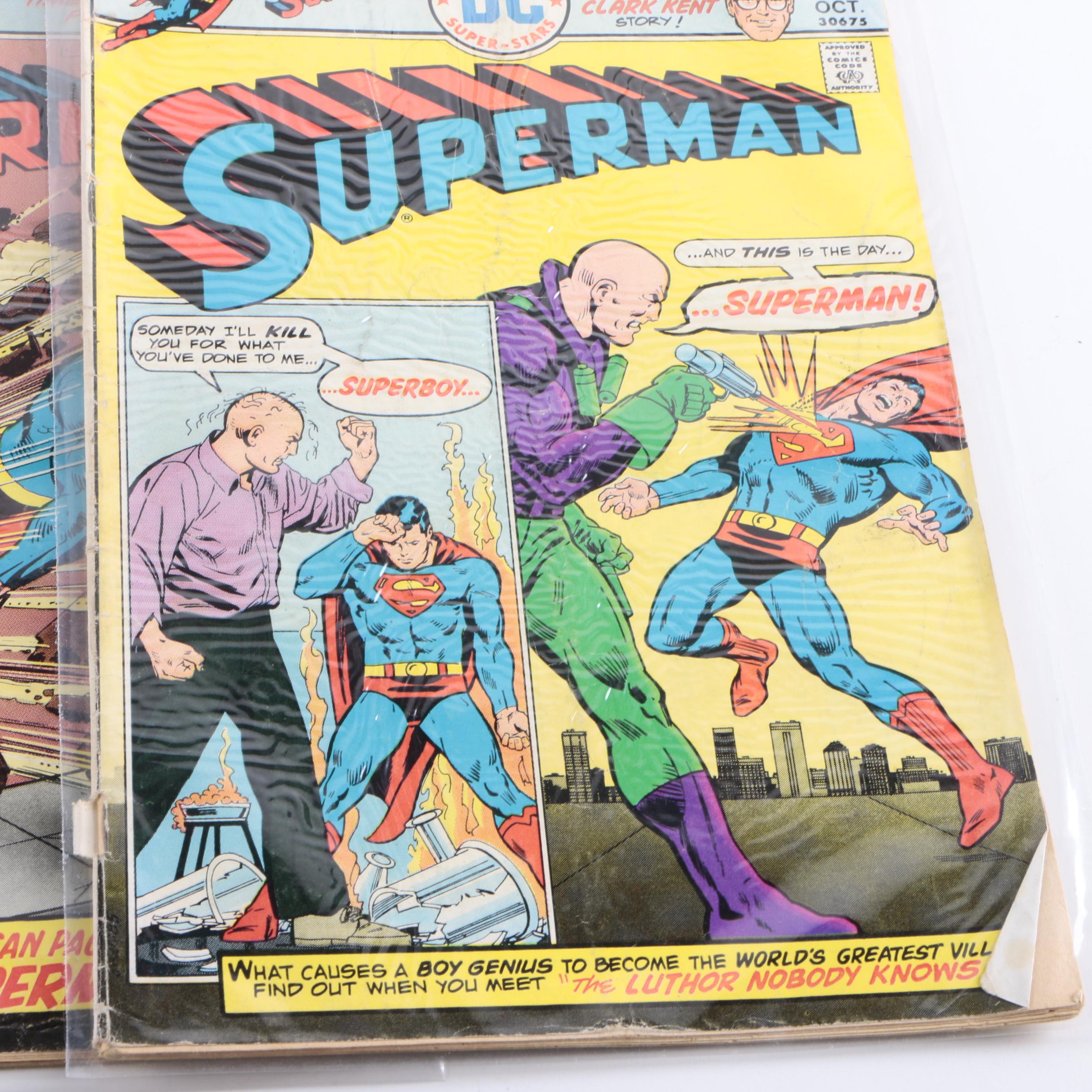 Assorted Bronze Age Superman Comics