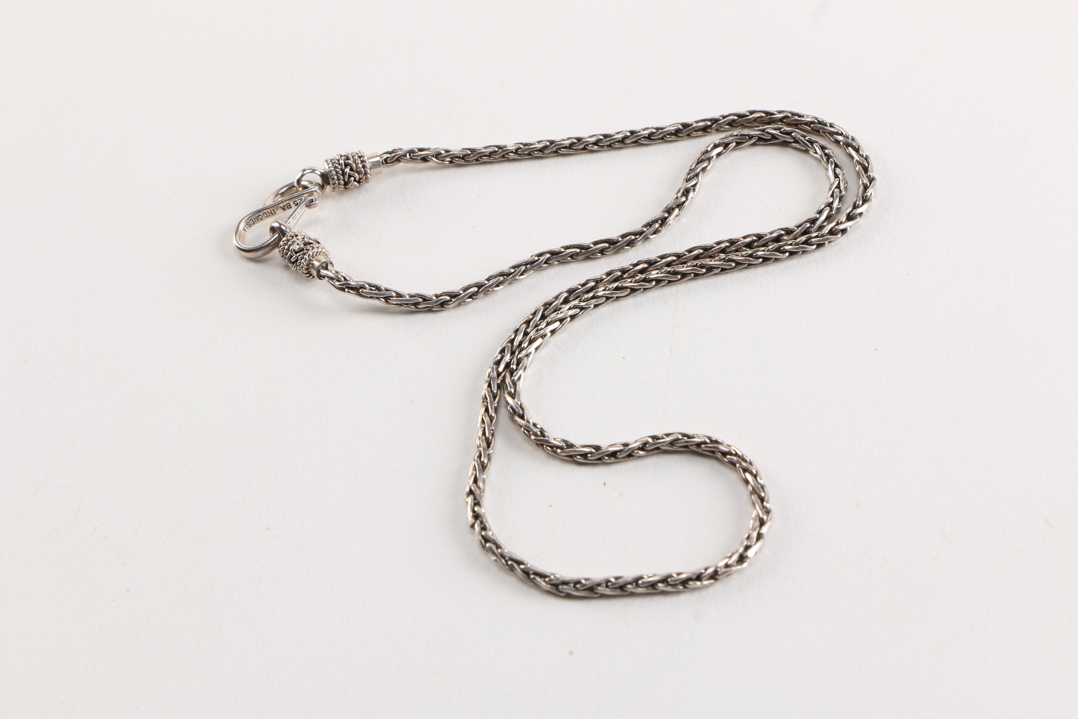 925, 950 and 990 Sterling Silver Jewelry Assortment