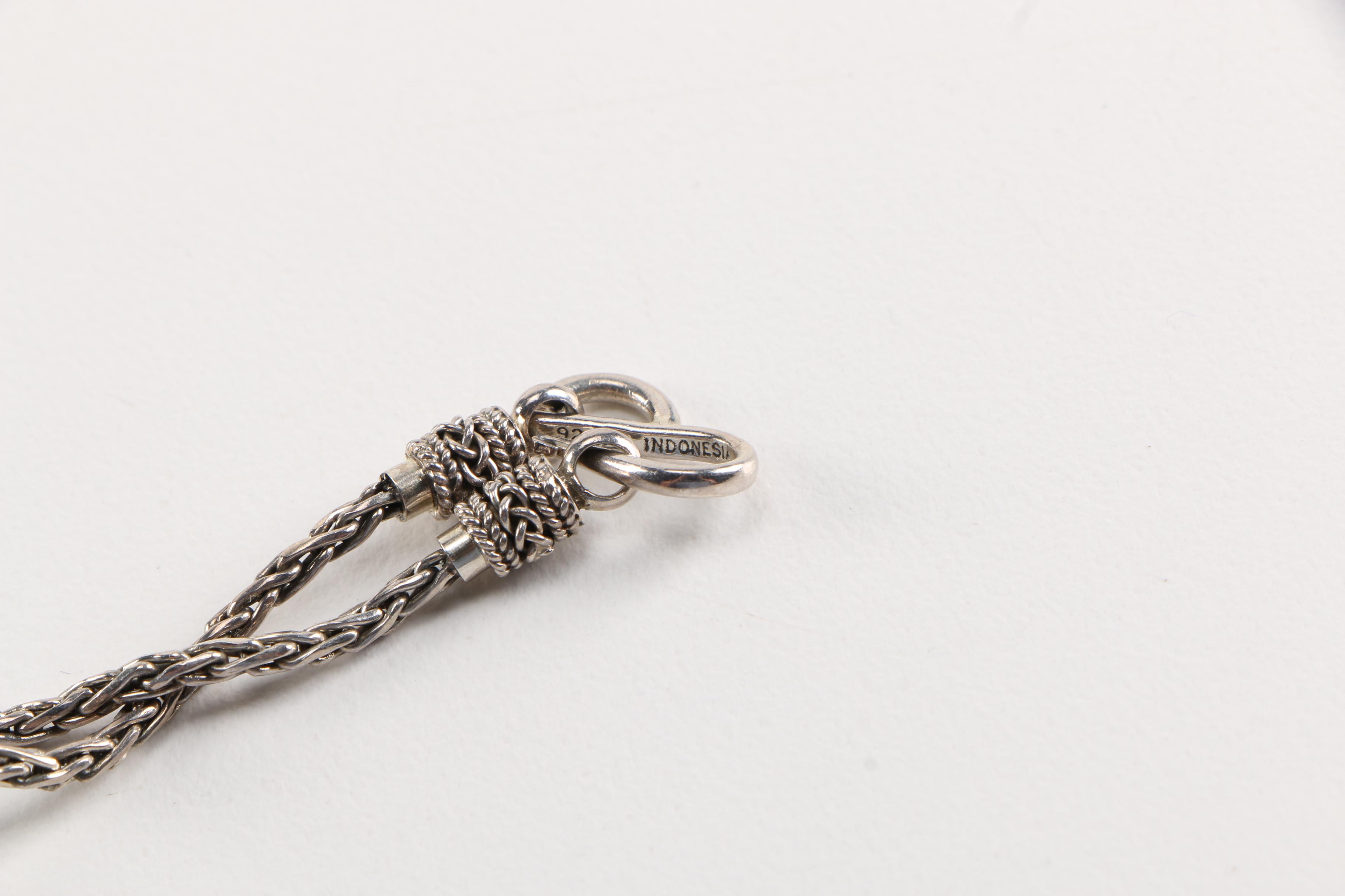 925, 950 and 990 Sterling Silver Jewelry Assortment