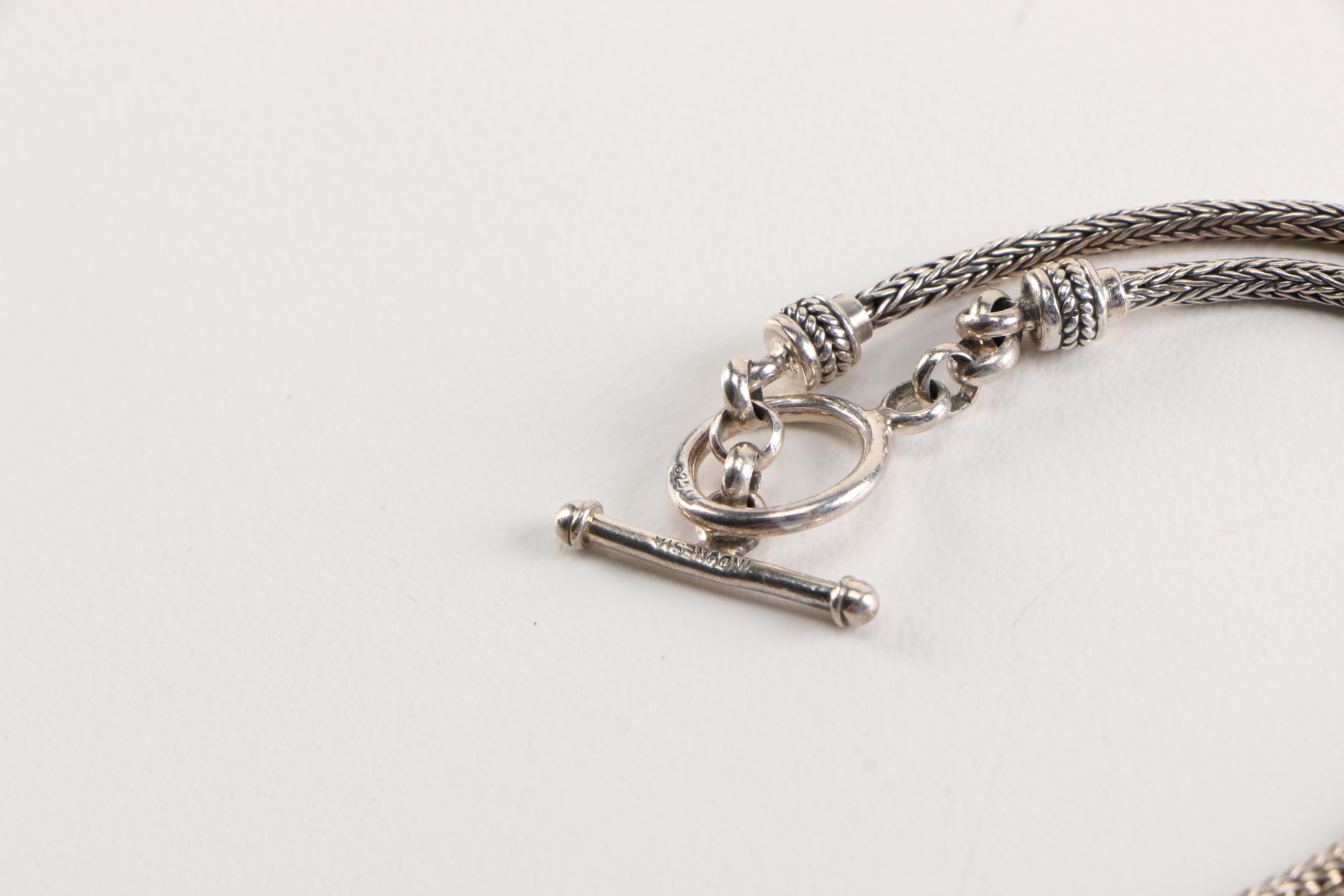 925, 950 and 990 Sterling Silver Jewelry Assortment