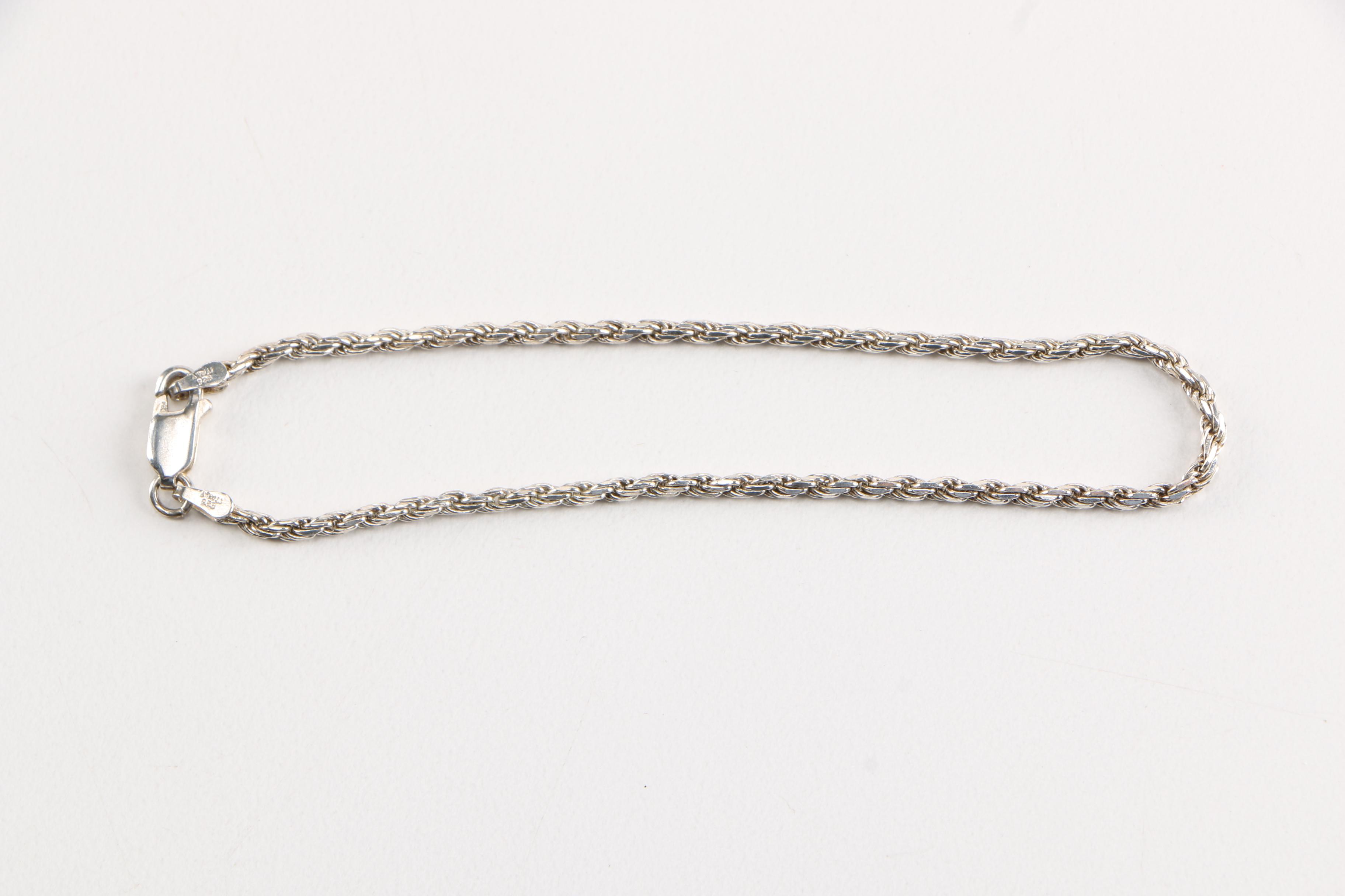 925, 950 and 990 Sterling Silver Jewelry Assortment