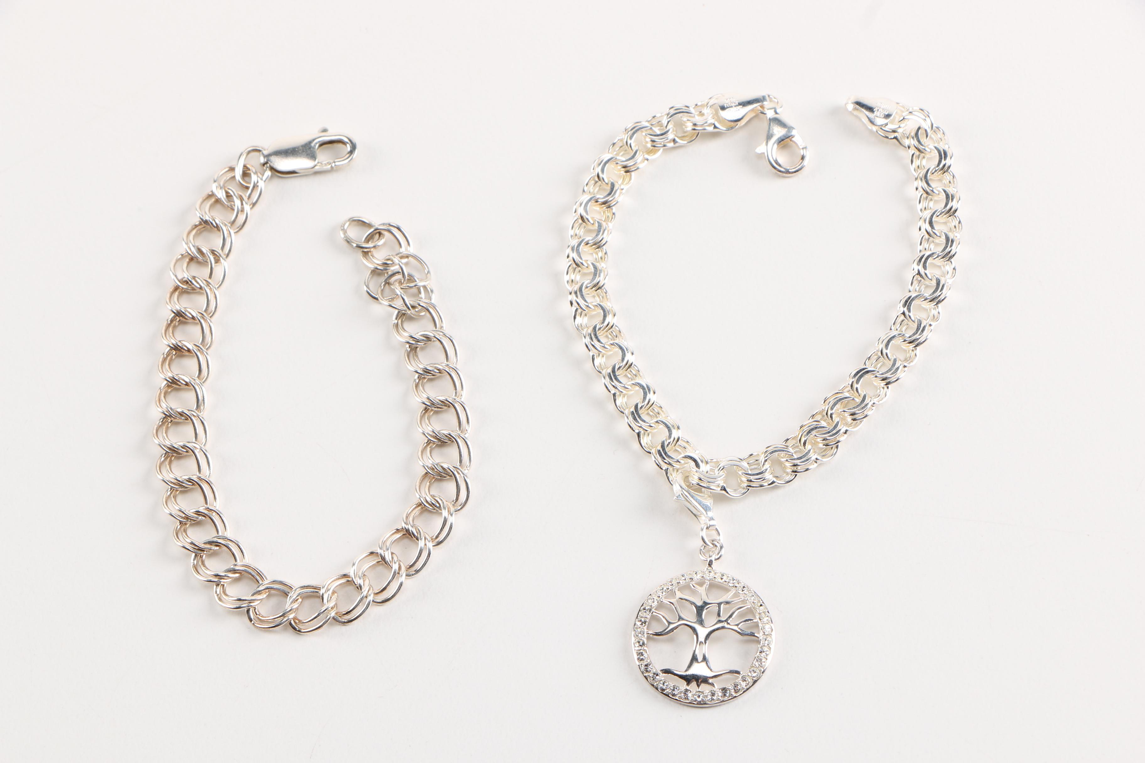 925, 950 and 990 Sterling Silver Jewelry Assortment