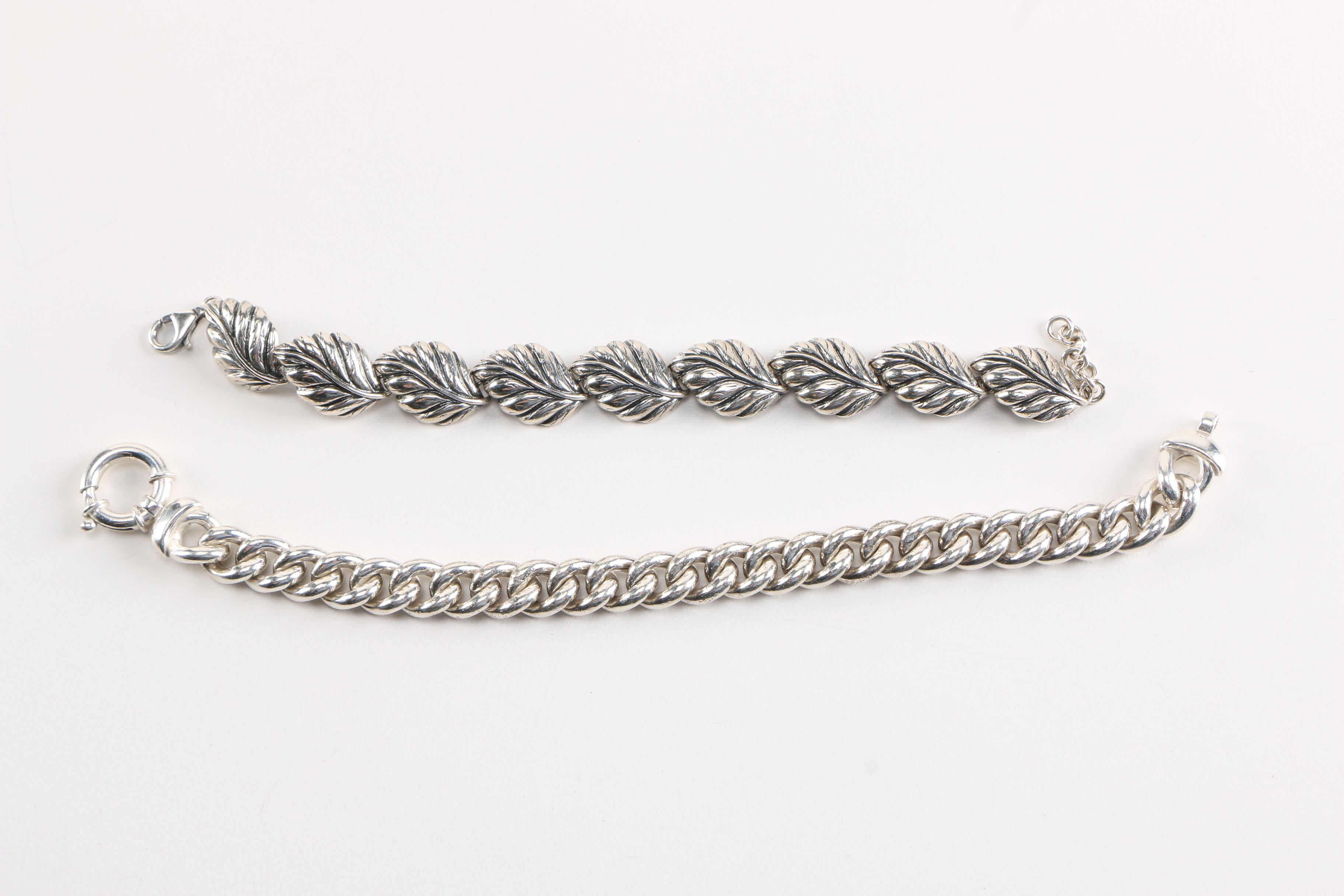 925, 950 and 990 Sterling Silver Jewelry Assortment