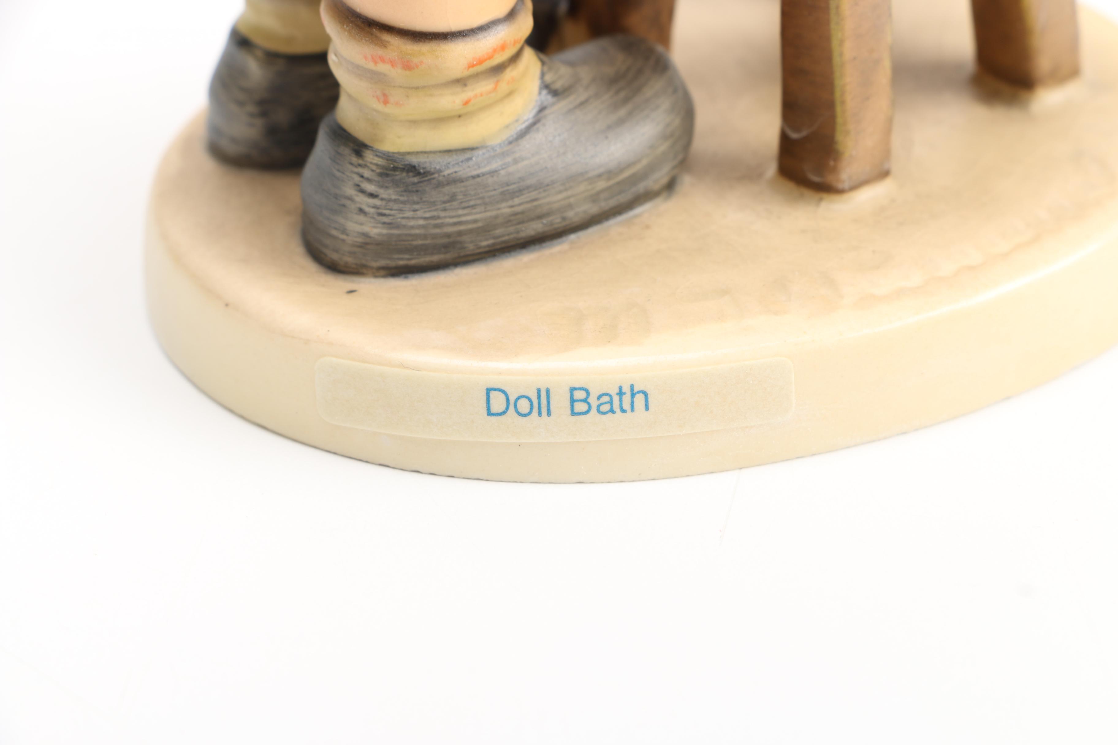 Hummel "Doll Bath" Figurine