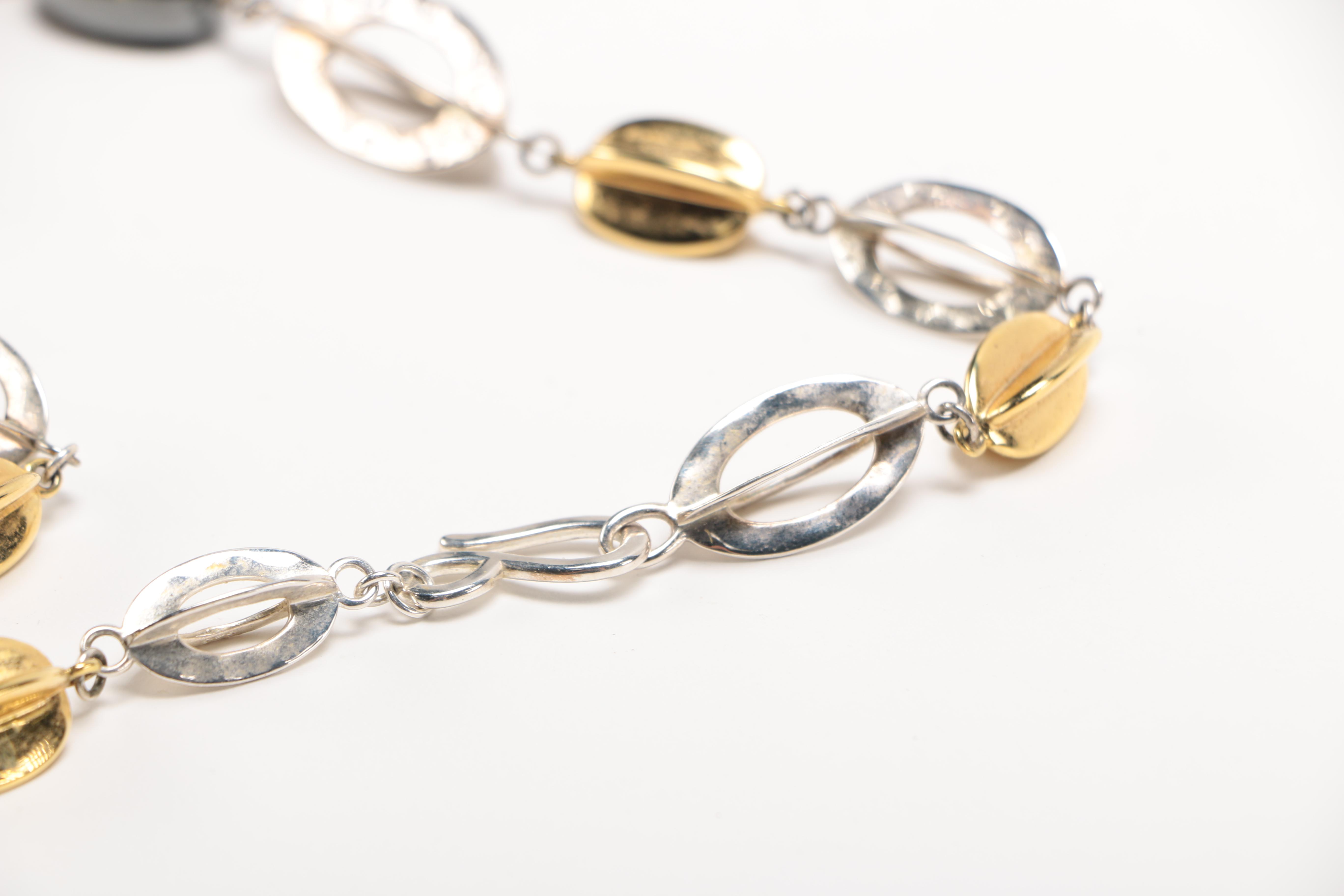 Sterling Silver Jewelry With Citrine and Cubic Zirconia