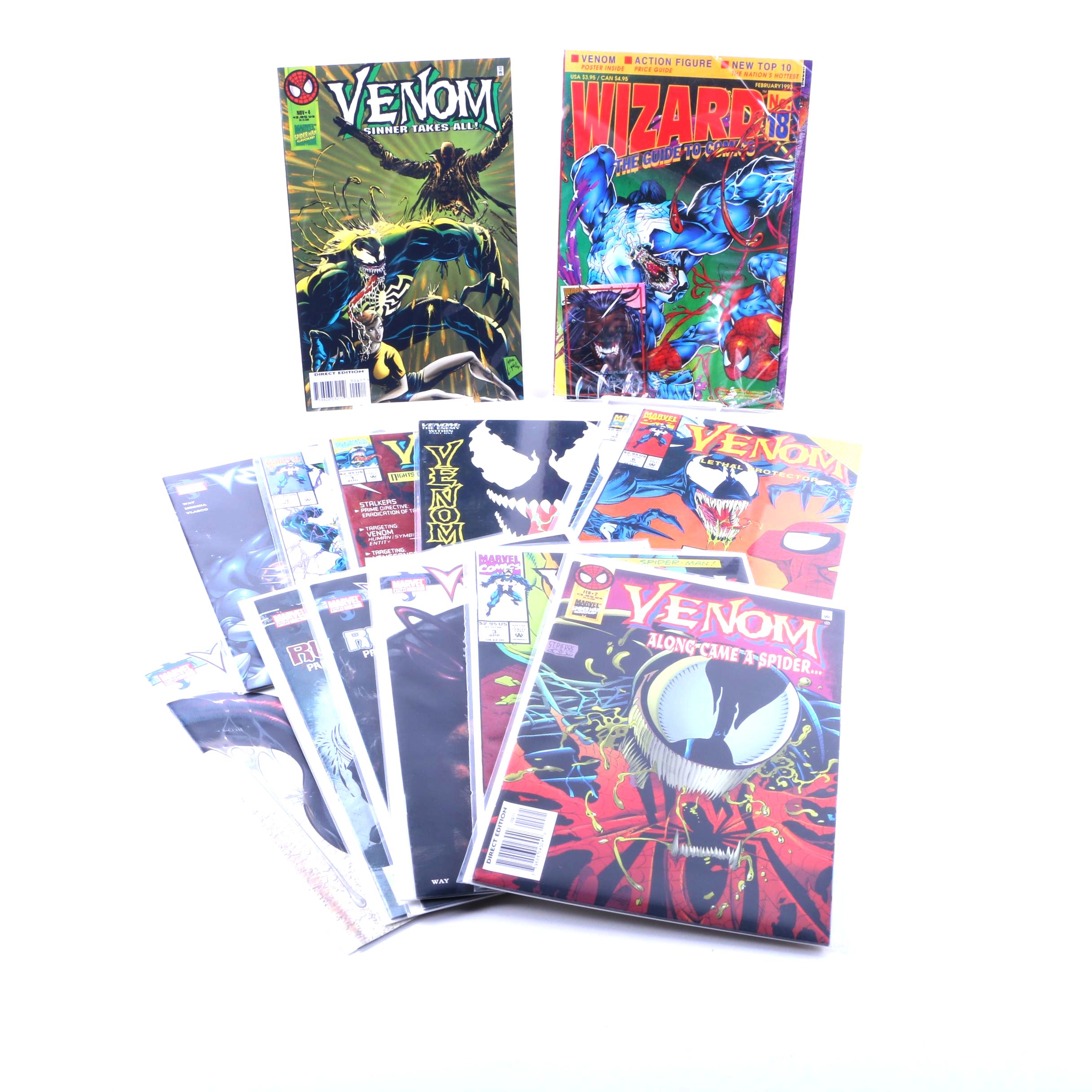 Modern "Venom" Comics and Comic Magazines