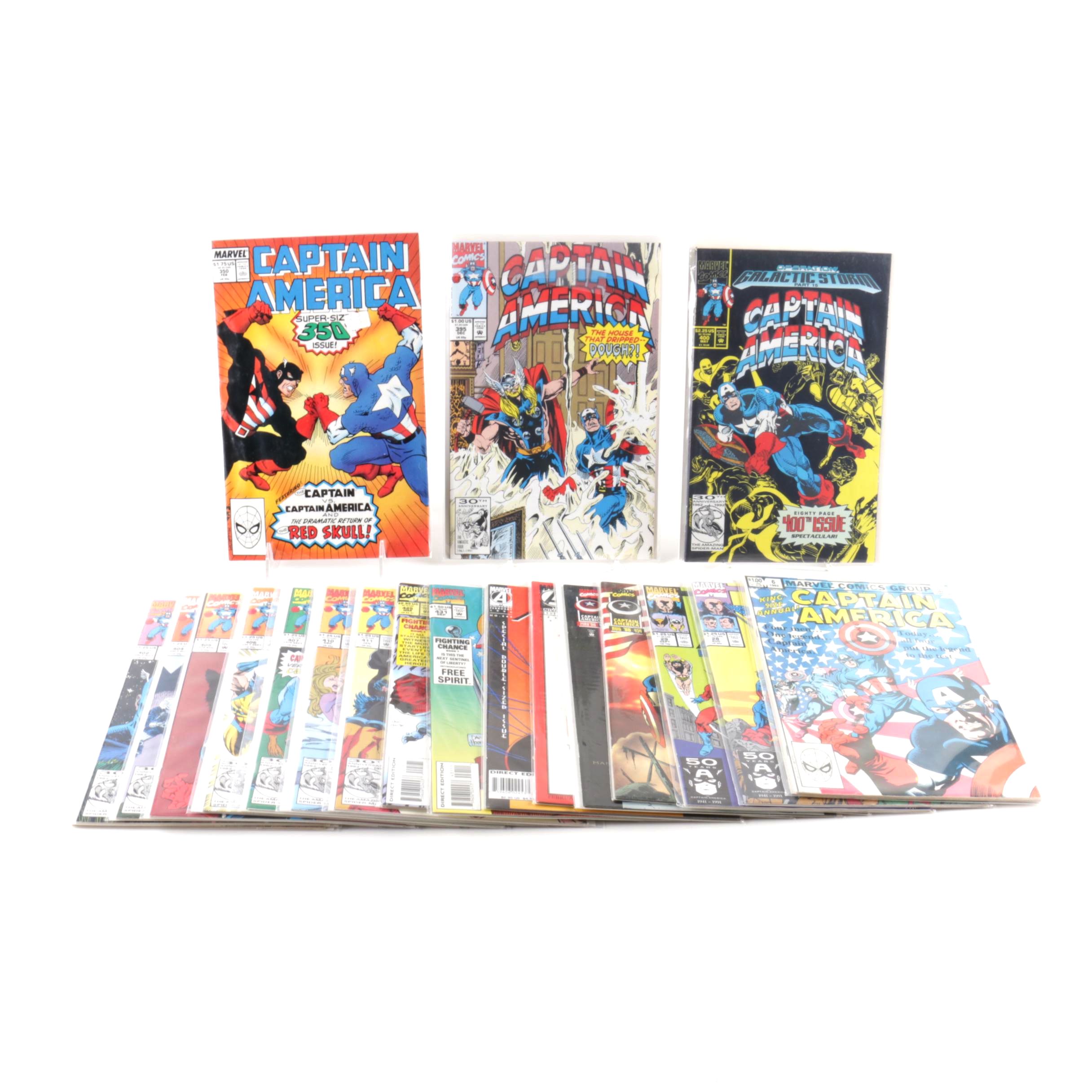 Various Modern Age "Captain America" Comics