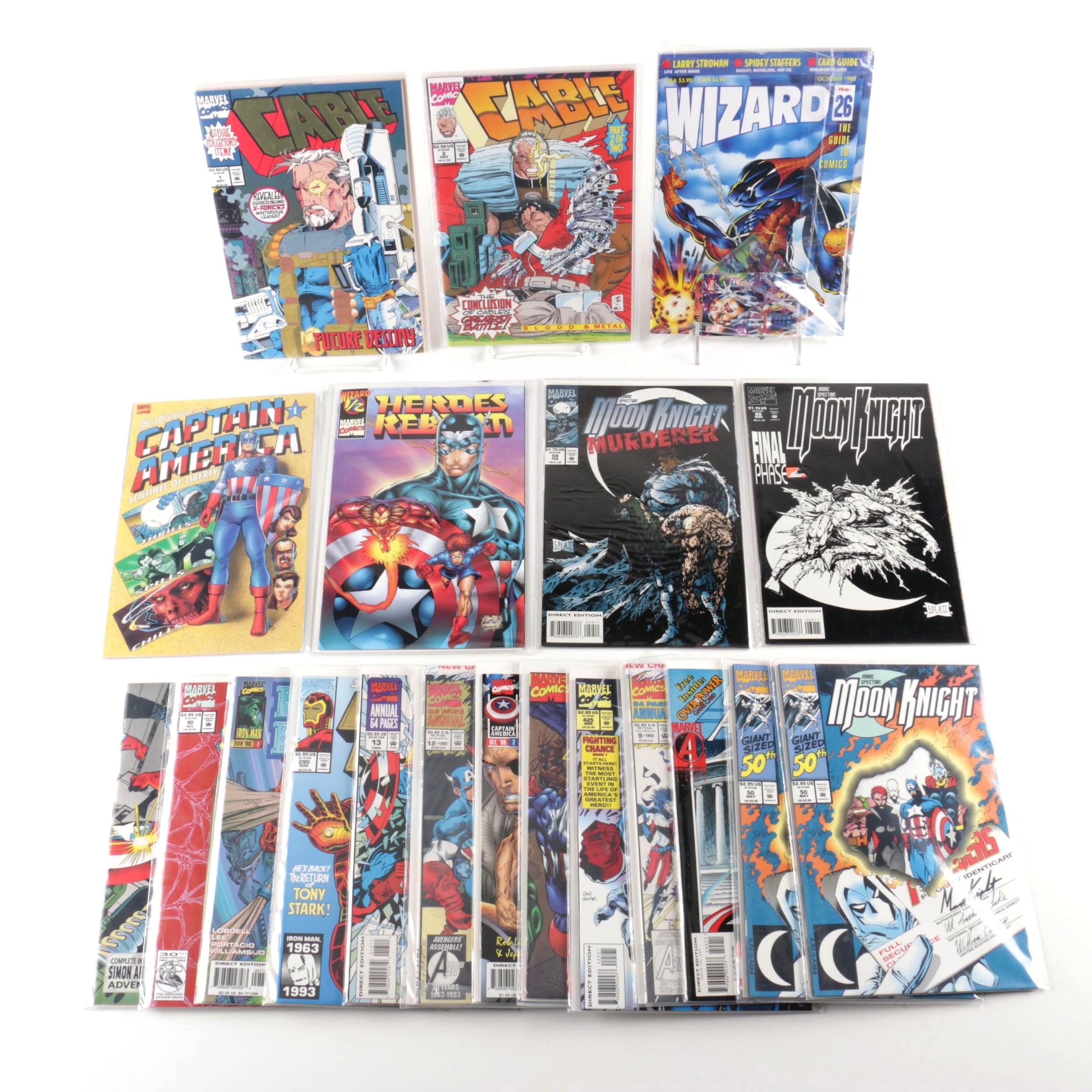 Modern Age Marvel Comic Books and Annuals