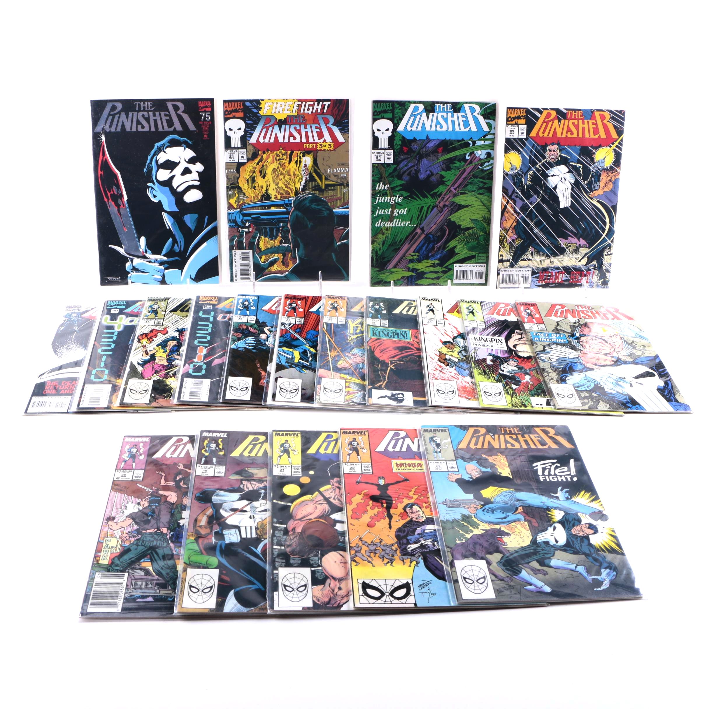 Collection of Modern Age "The Punisher" Comics
