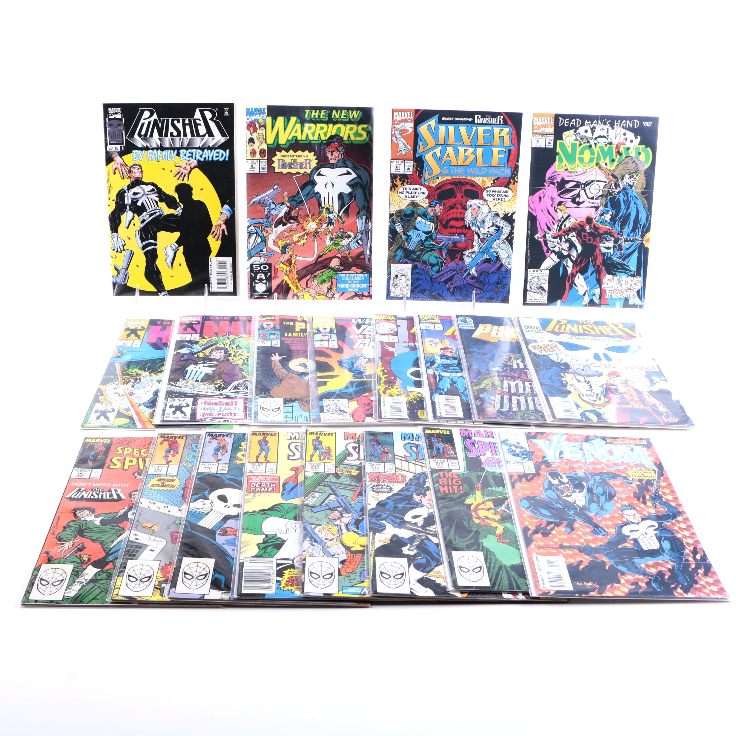 Modern Age Marvel Comics Starring The Punisher