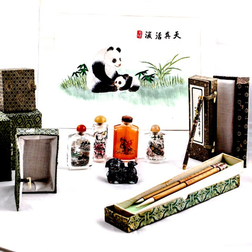 Collection of Chinese Decor and Souvenirs