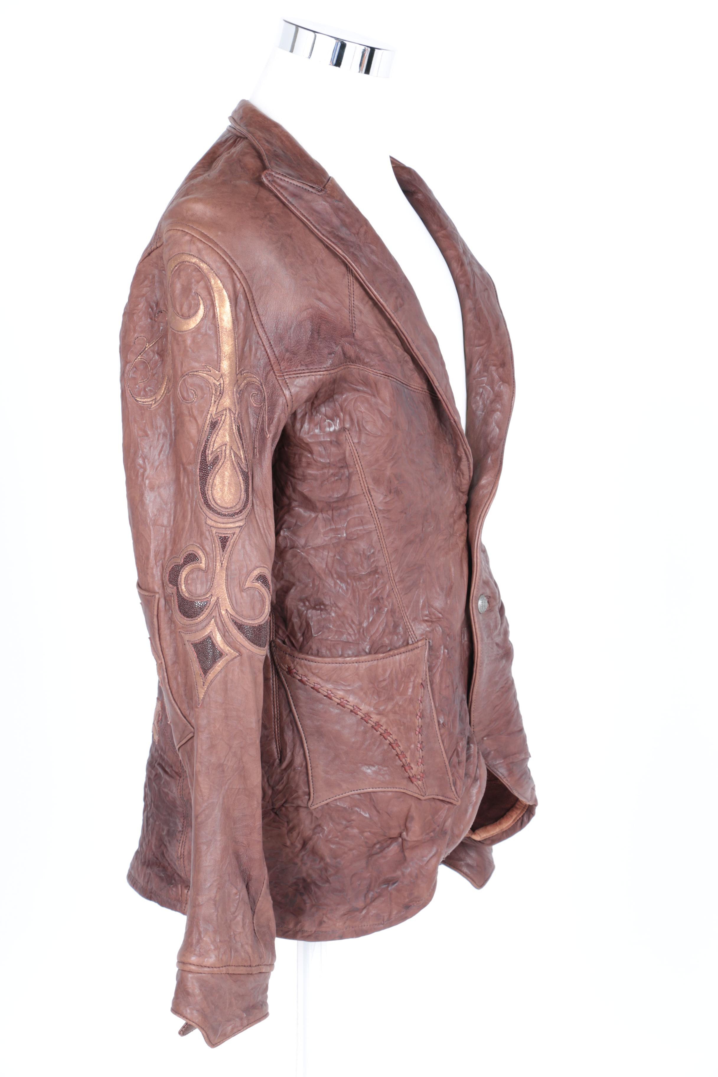 Men's Logan Riese Leather Jacket