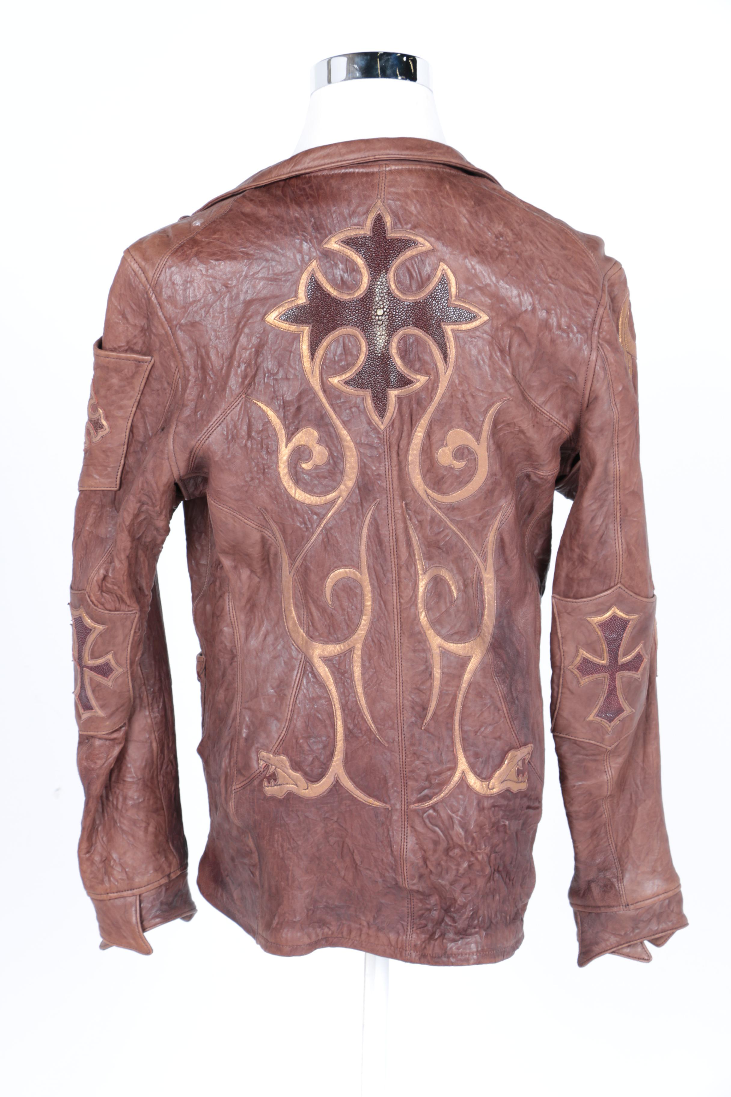 Men's Logan Riese Leather Jacket