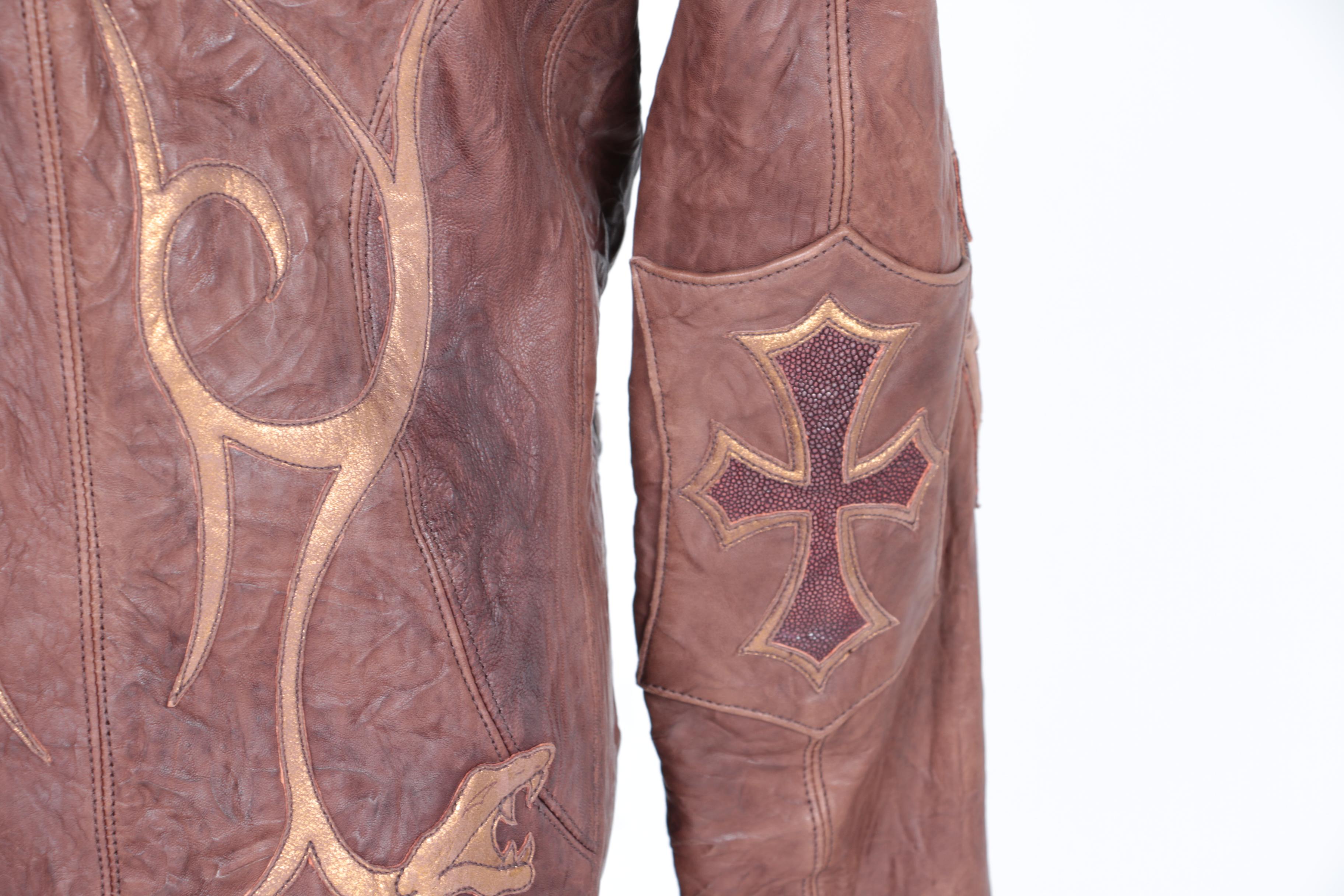 Men's Logan Riese Leather Jacket