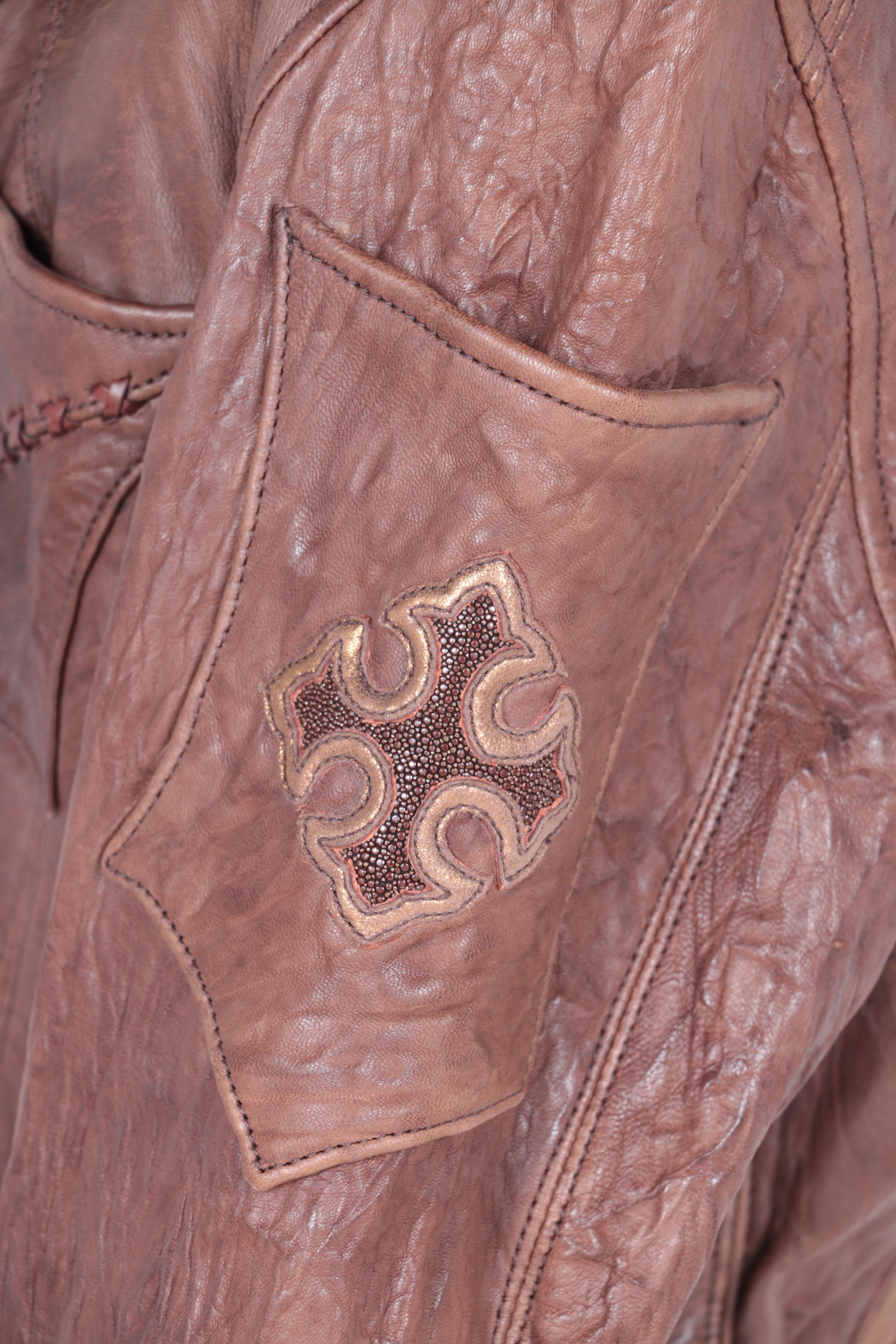 Men's Logan Riese Leather Jacket