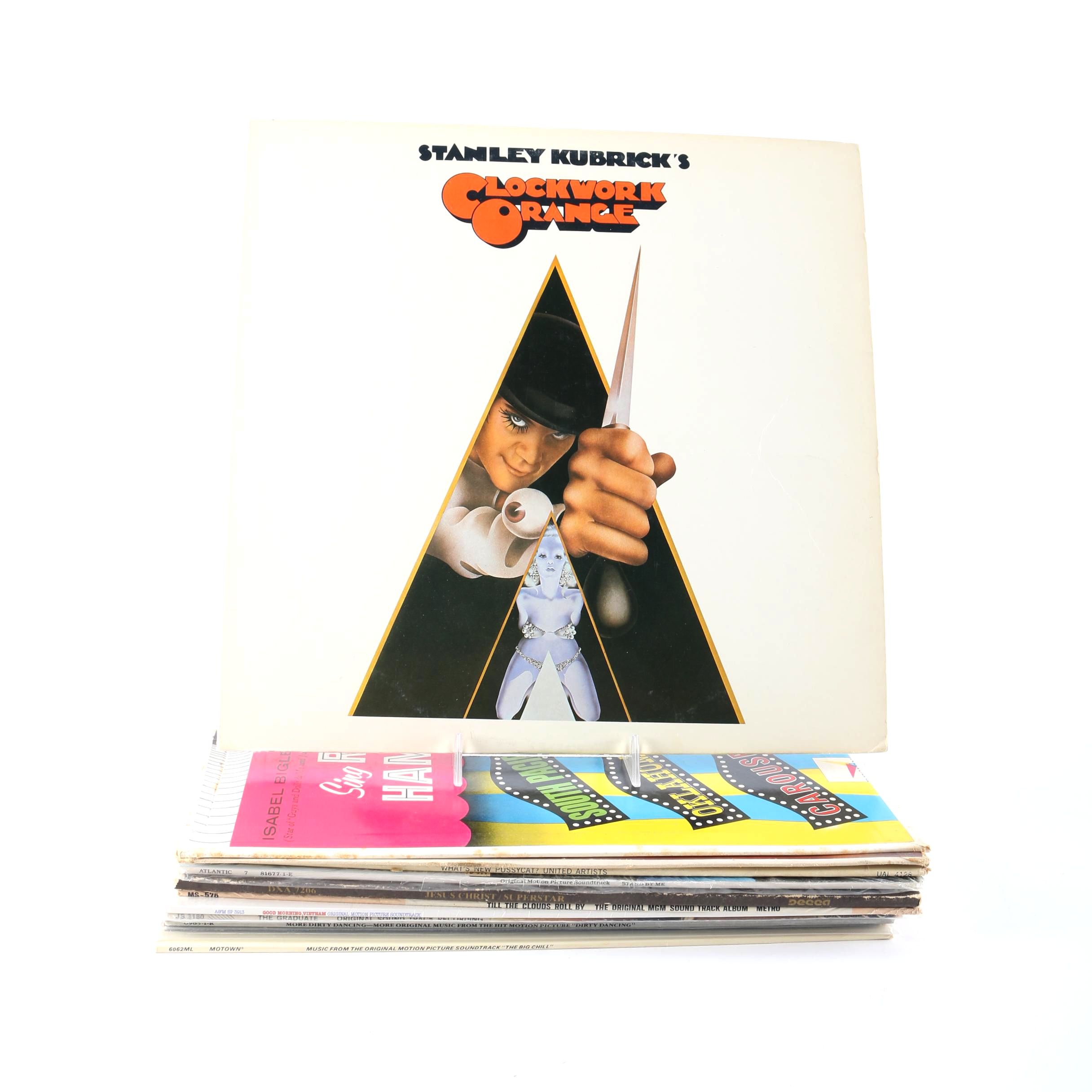 "Clockwork Orange," "The Graduate" and Other Soundtrack LPs