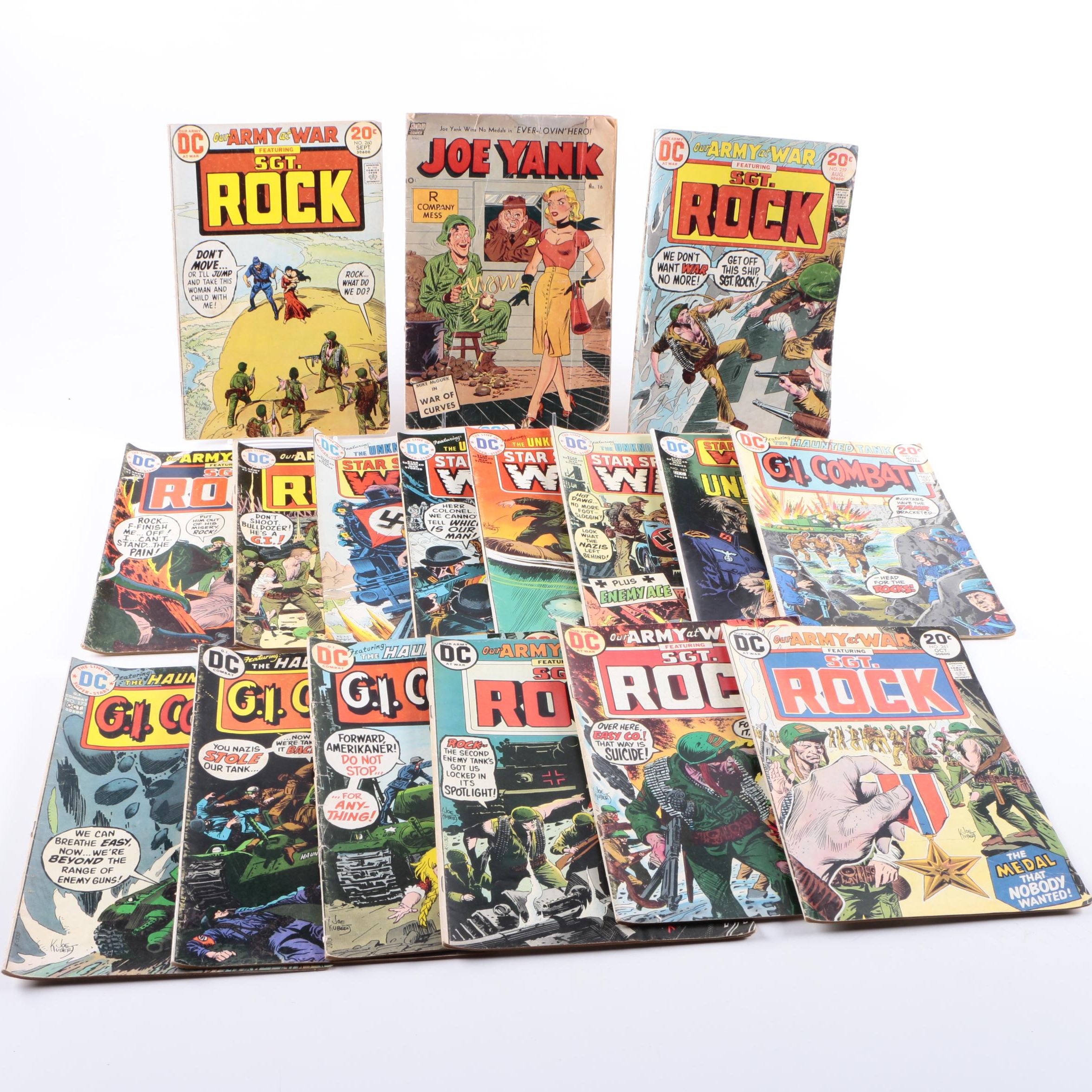 Bronze Age World War II Themed Comics