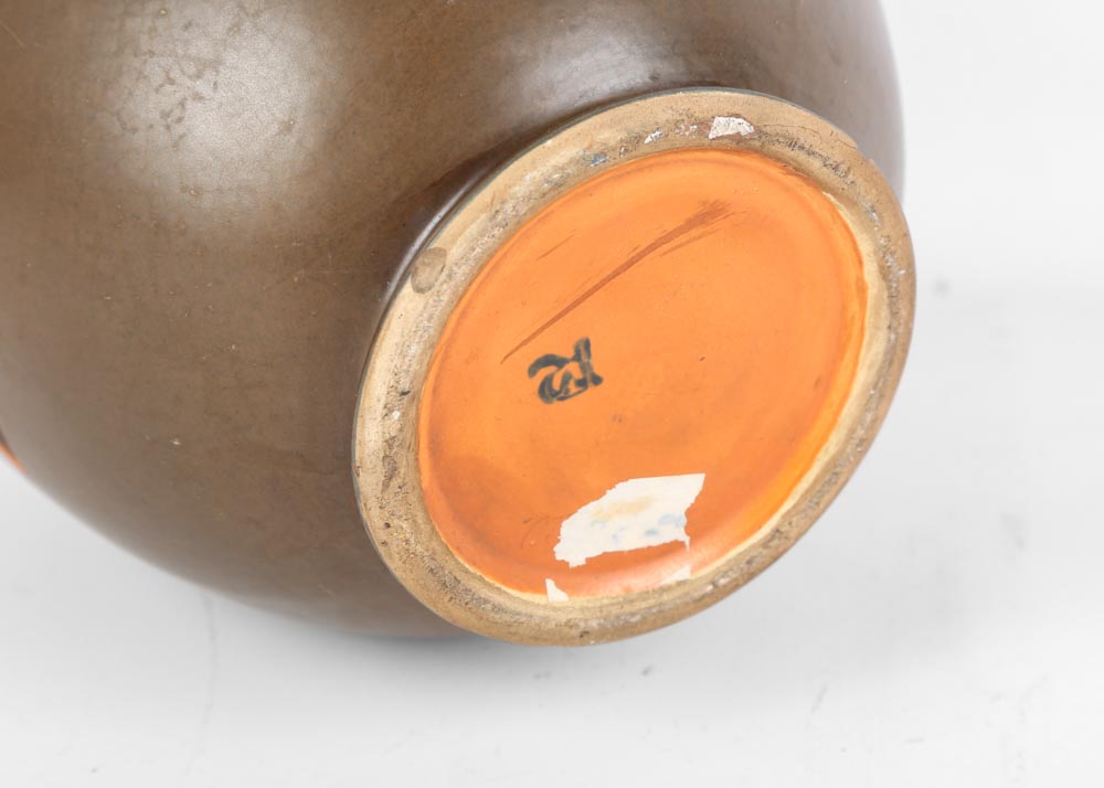 Vintage Roseville "Rosecraft Panel" Art Deco Vase