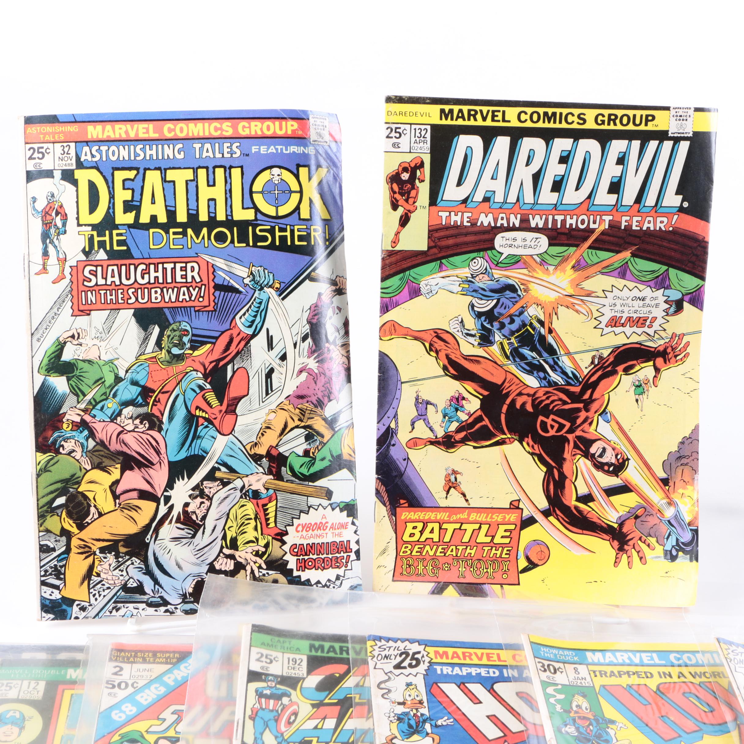 Marvel Comics Featuring "Luke Cage" # 2 and "Fantastic Four" # 150