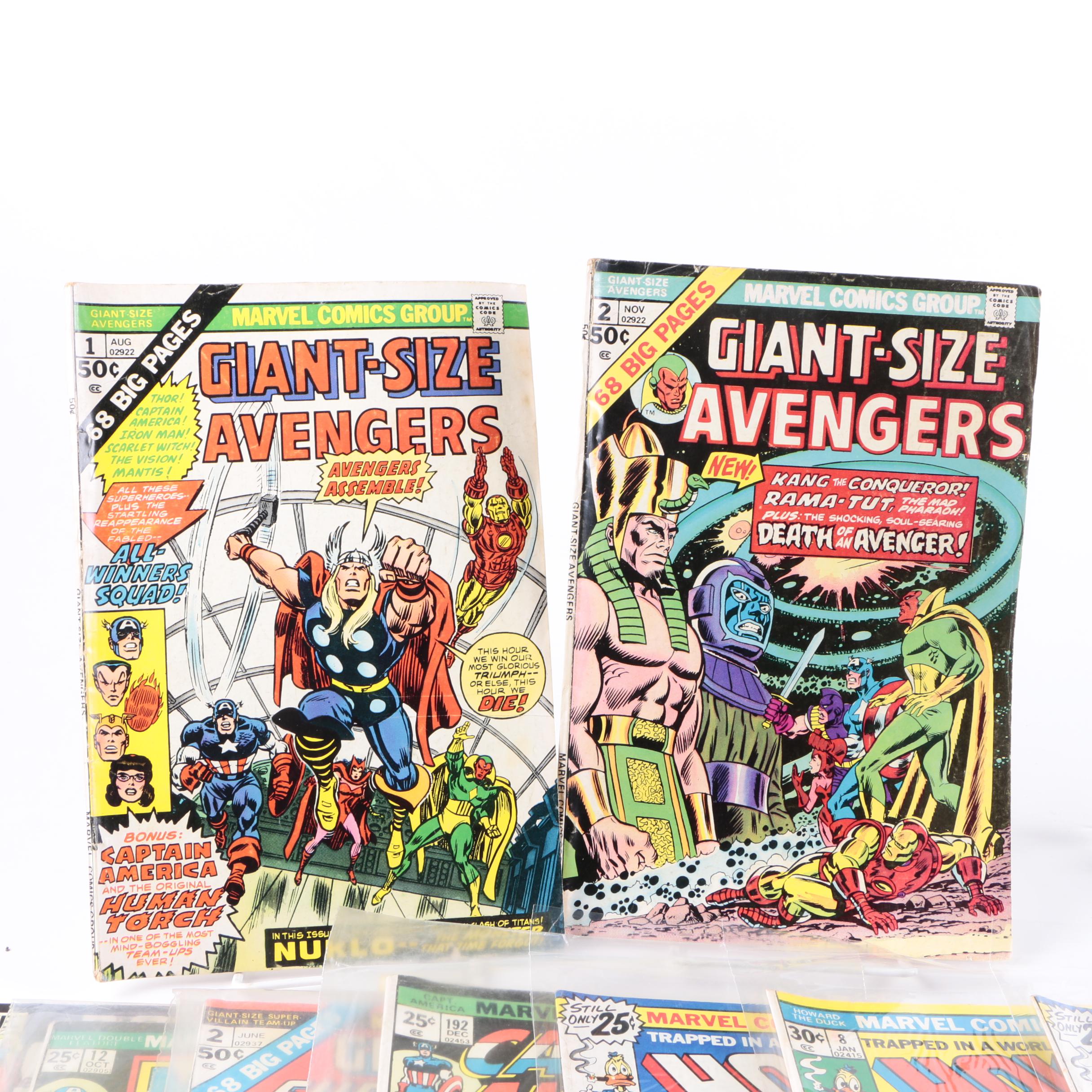 Marvel Comics Featuring "Luke Cage" # 2 and "Fantastic Four" # 150