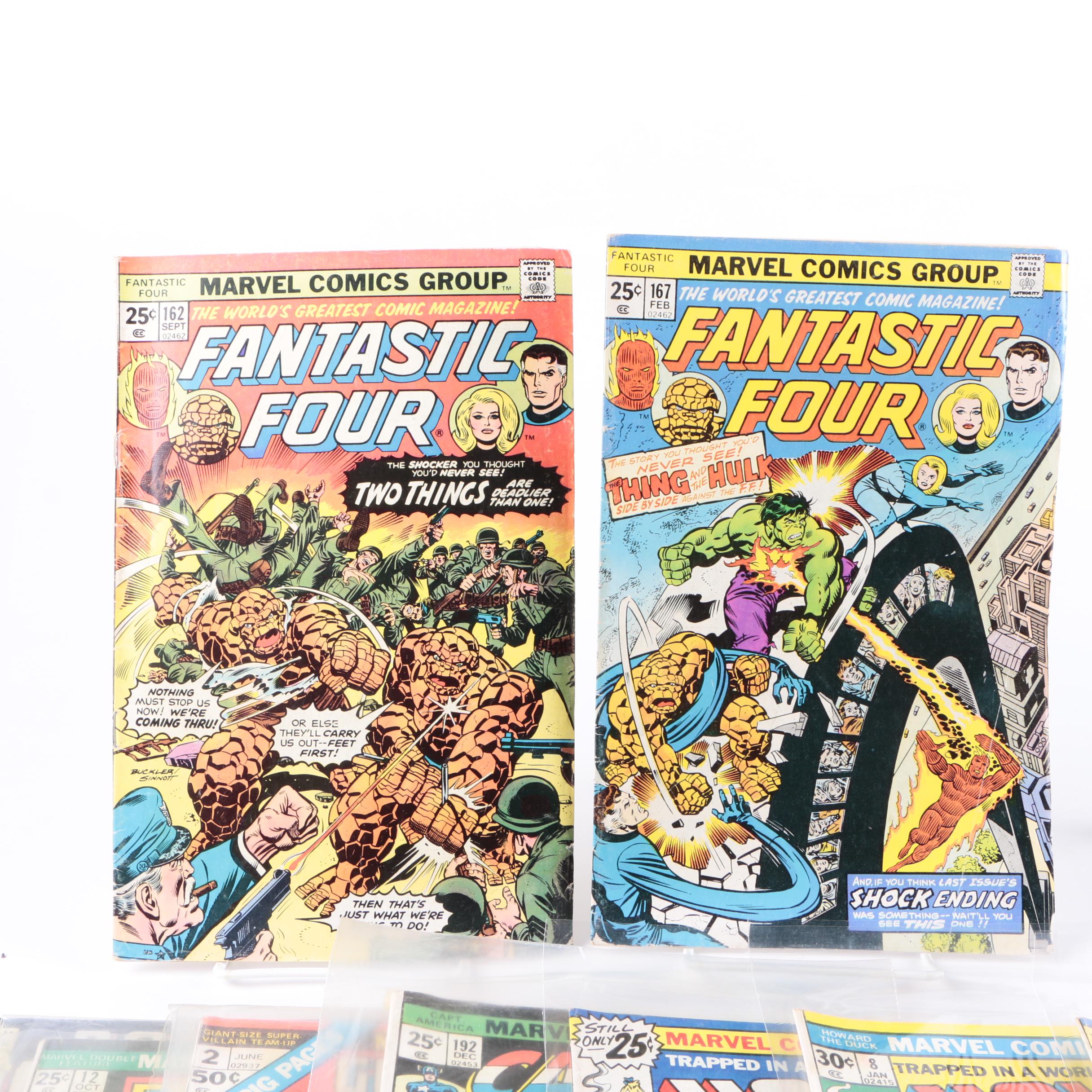 Marvel Comics Featuring "Luke Cage" # 2 and "Fantastic Four" # 150