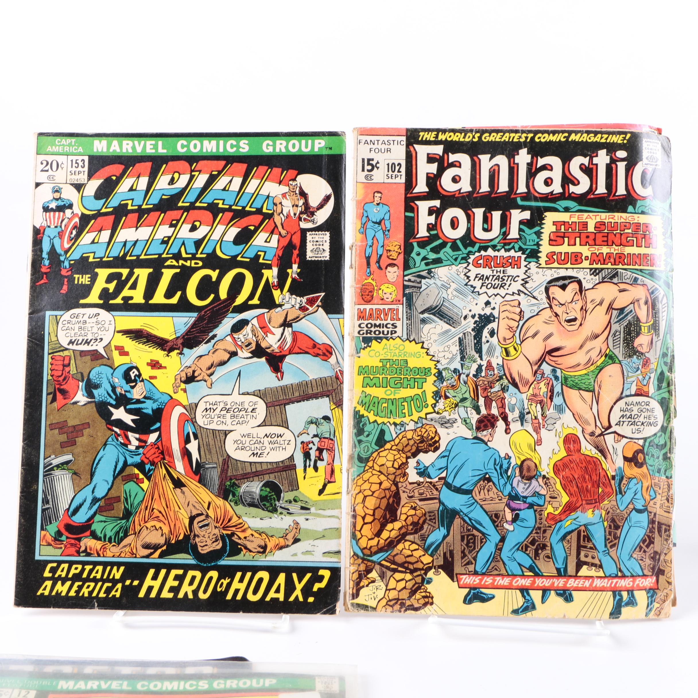 Marvel Comics Featuring "Luke Cage" # 2 and "Fantastic Four" # 150
