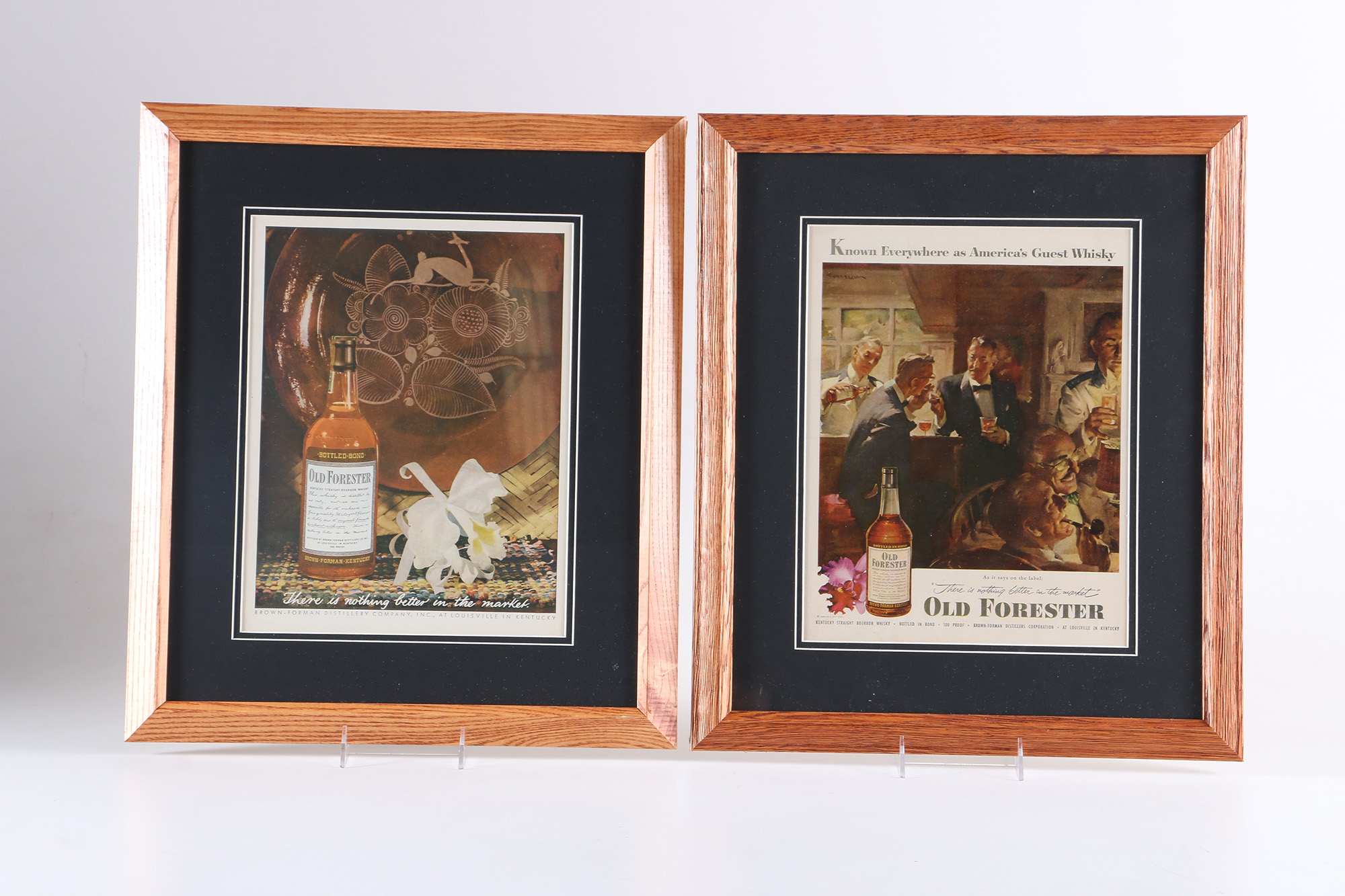 Offset Lithograph Whiskey Magazine Advertisements