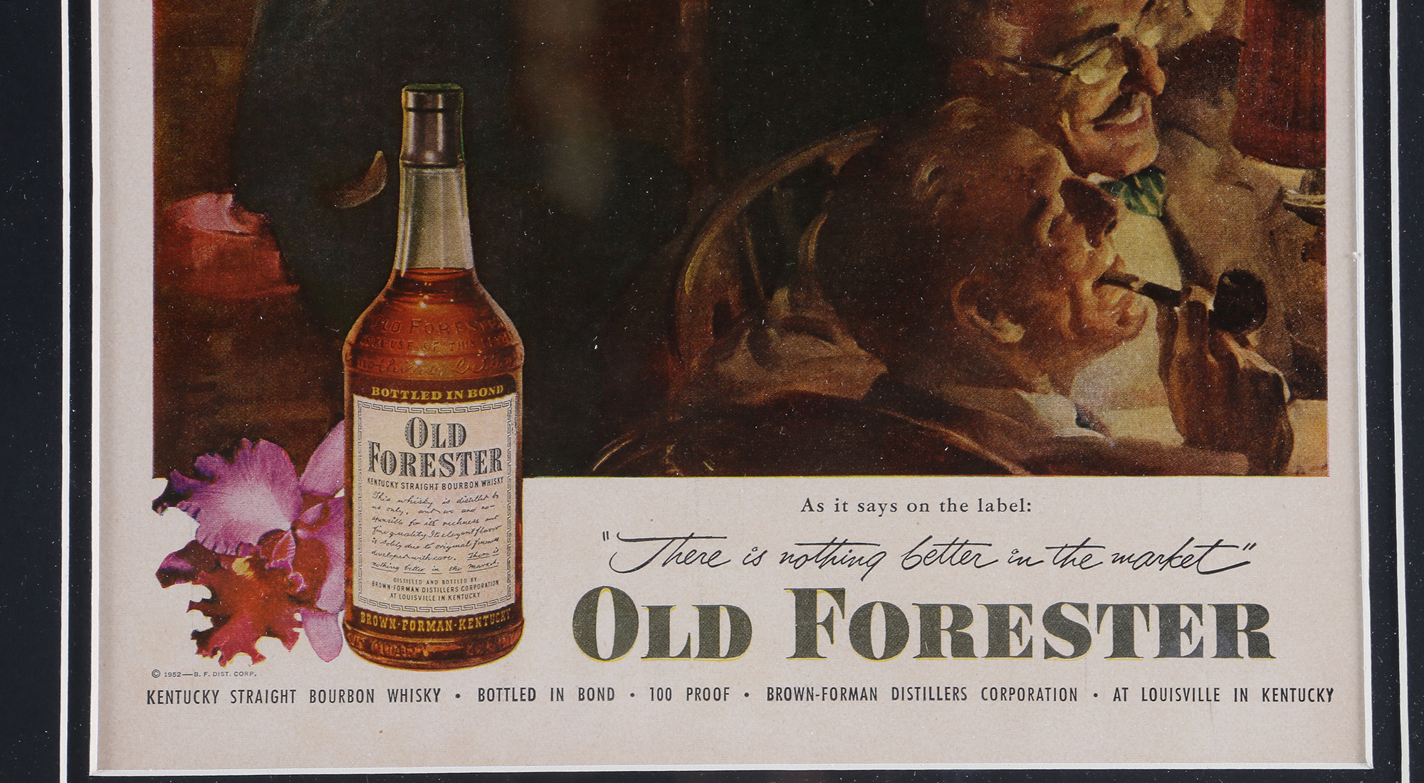 Offset Lithograph Whiskey Magazine Advertisements