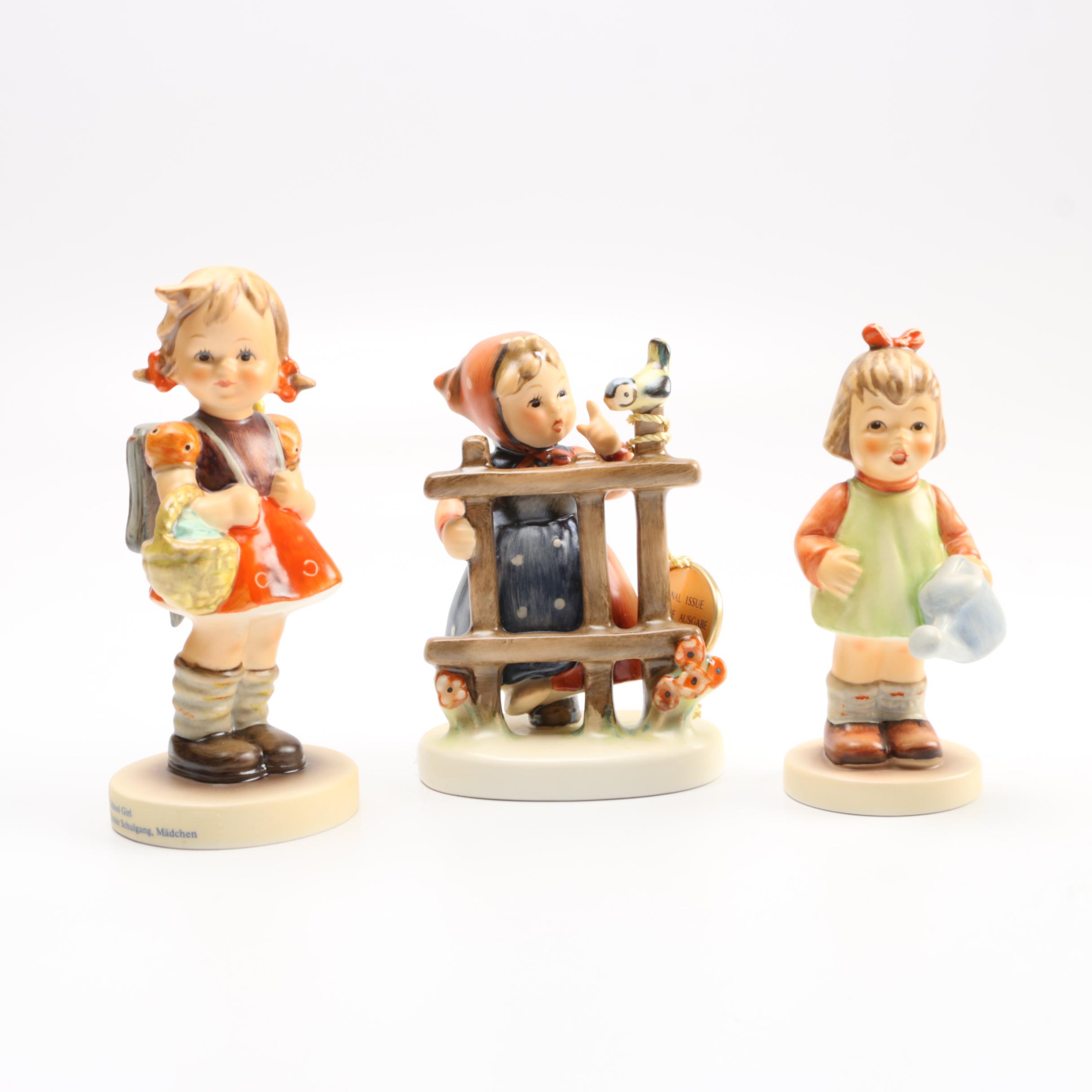 Hummel Figurines Including "School Girl"