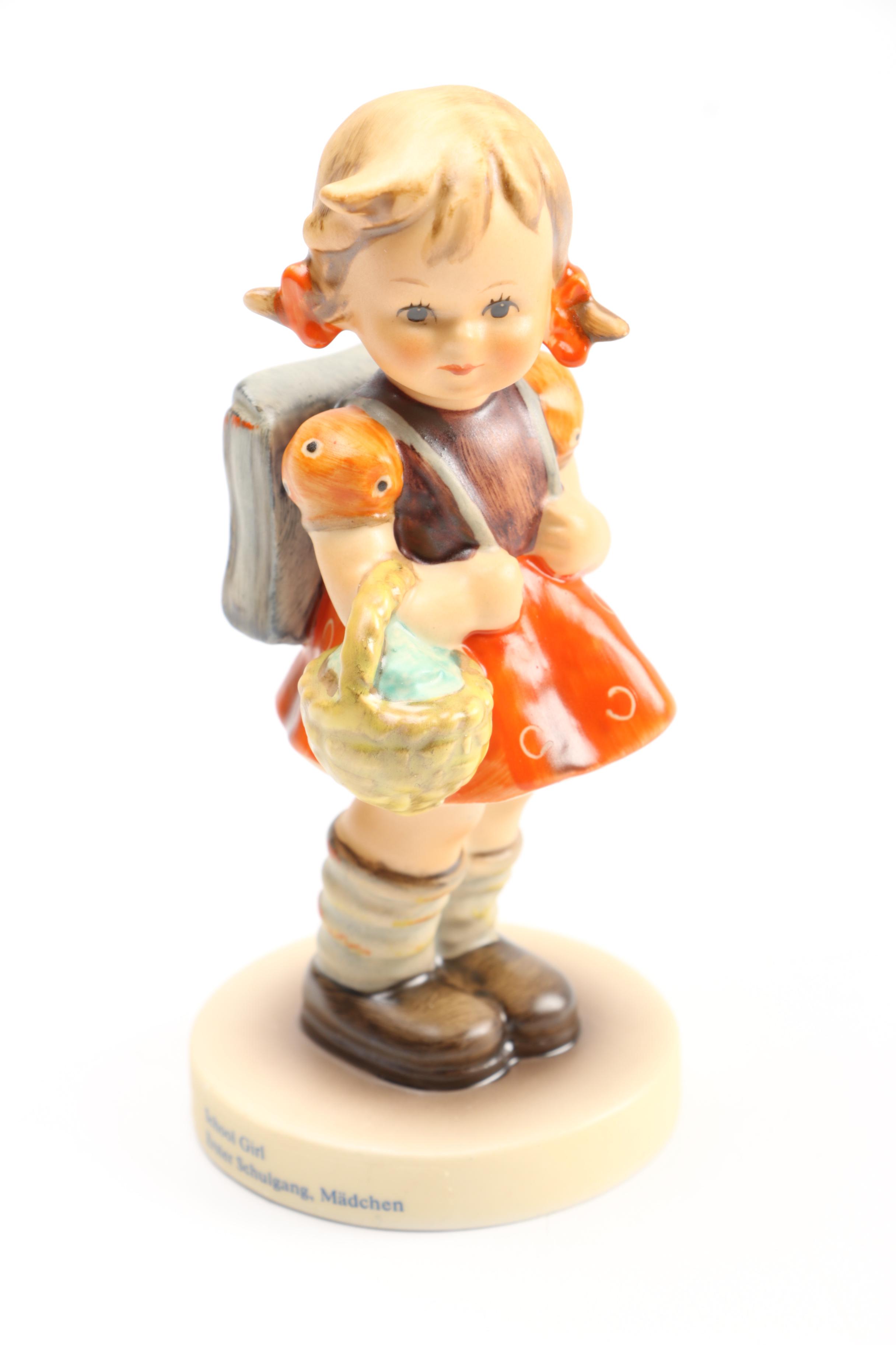 Hummel Figurines Including "School Girl"