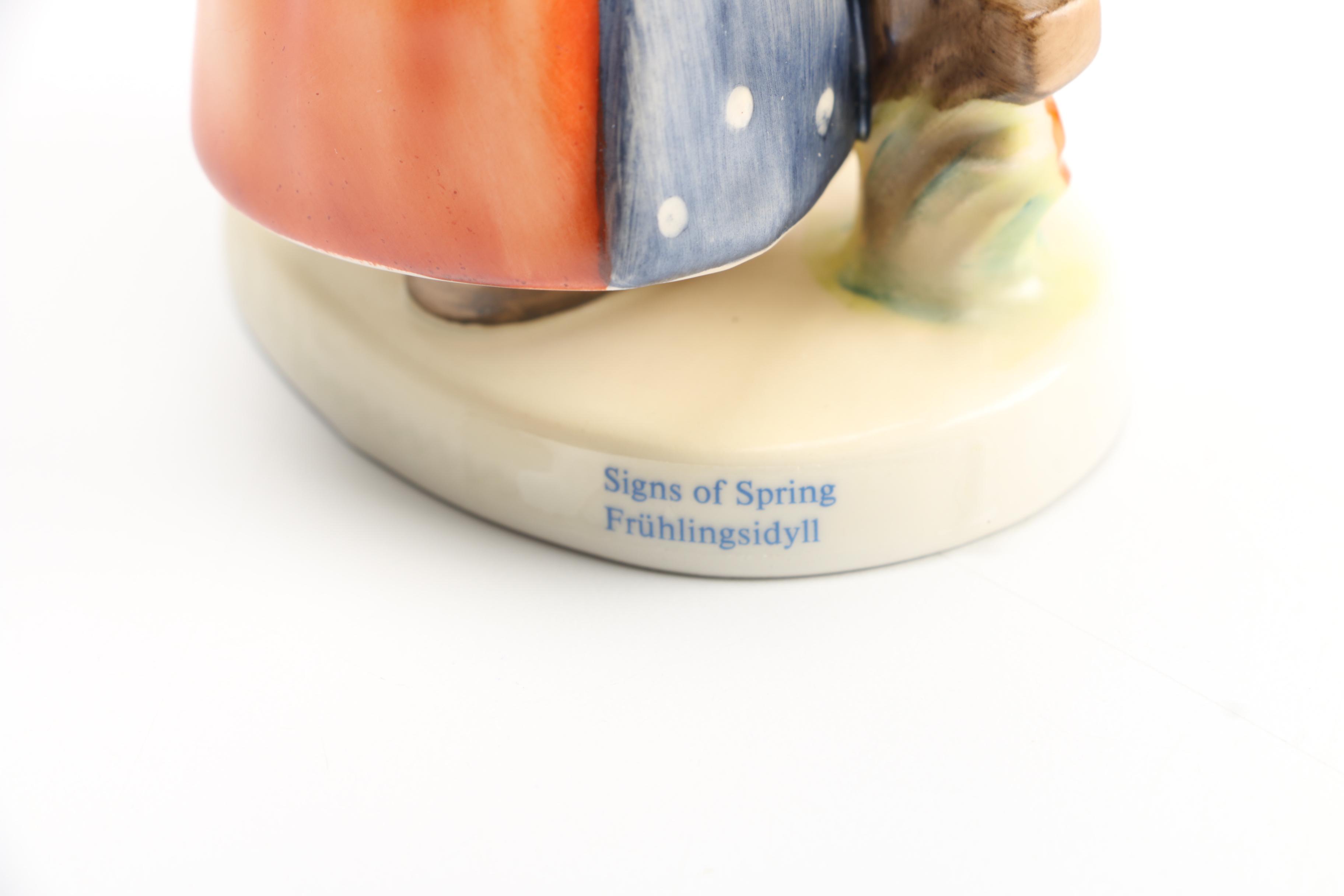 Hummel Figurines Including "School Girl"