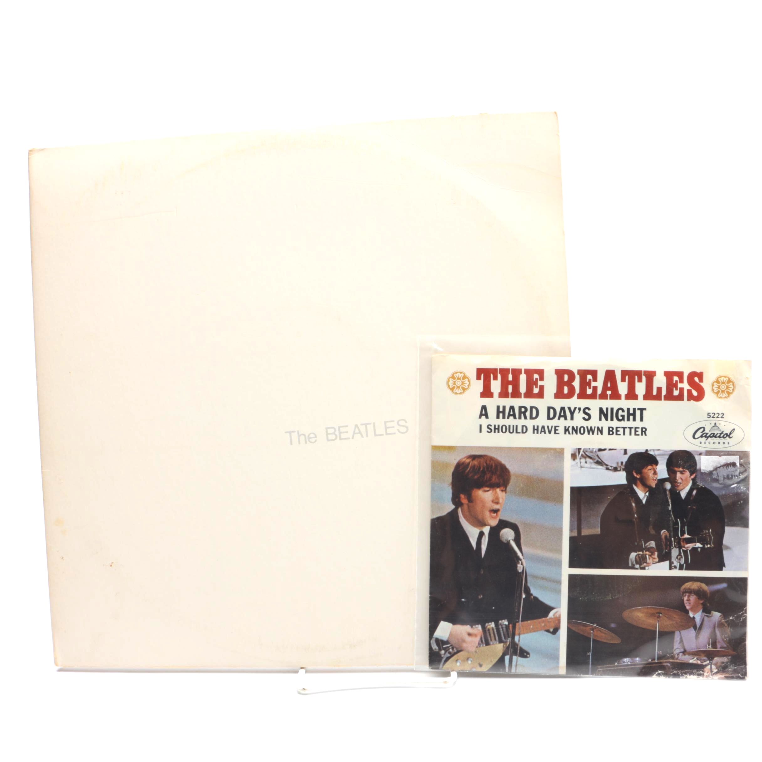 The Beatles "White Album" and "A Hard Day's Night" Single