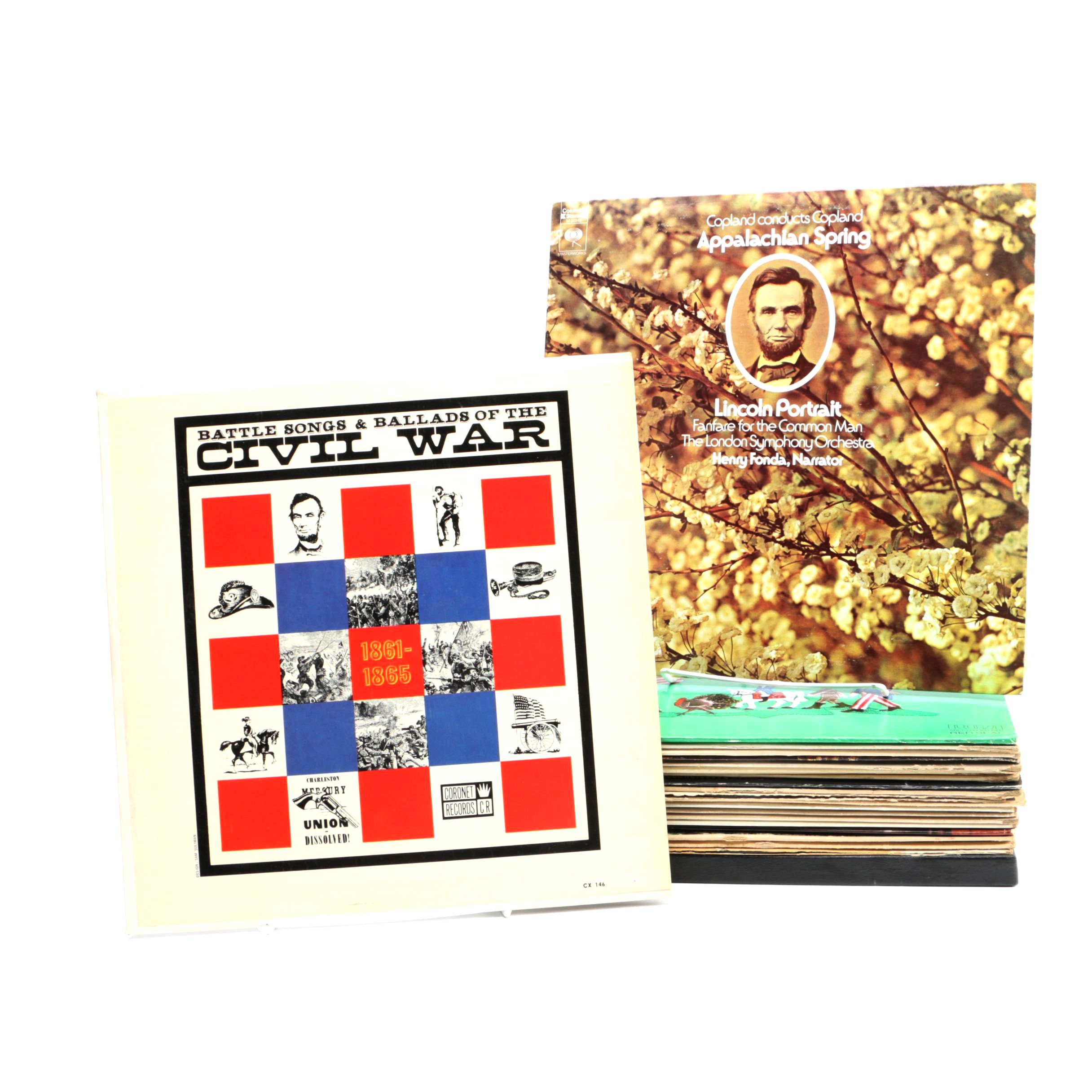 Vintage Americana and Ragtime Record Collection