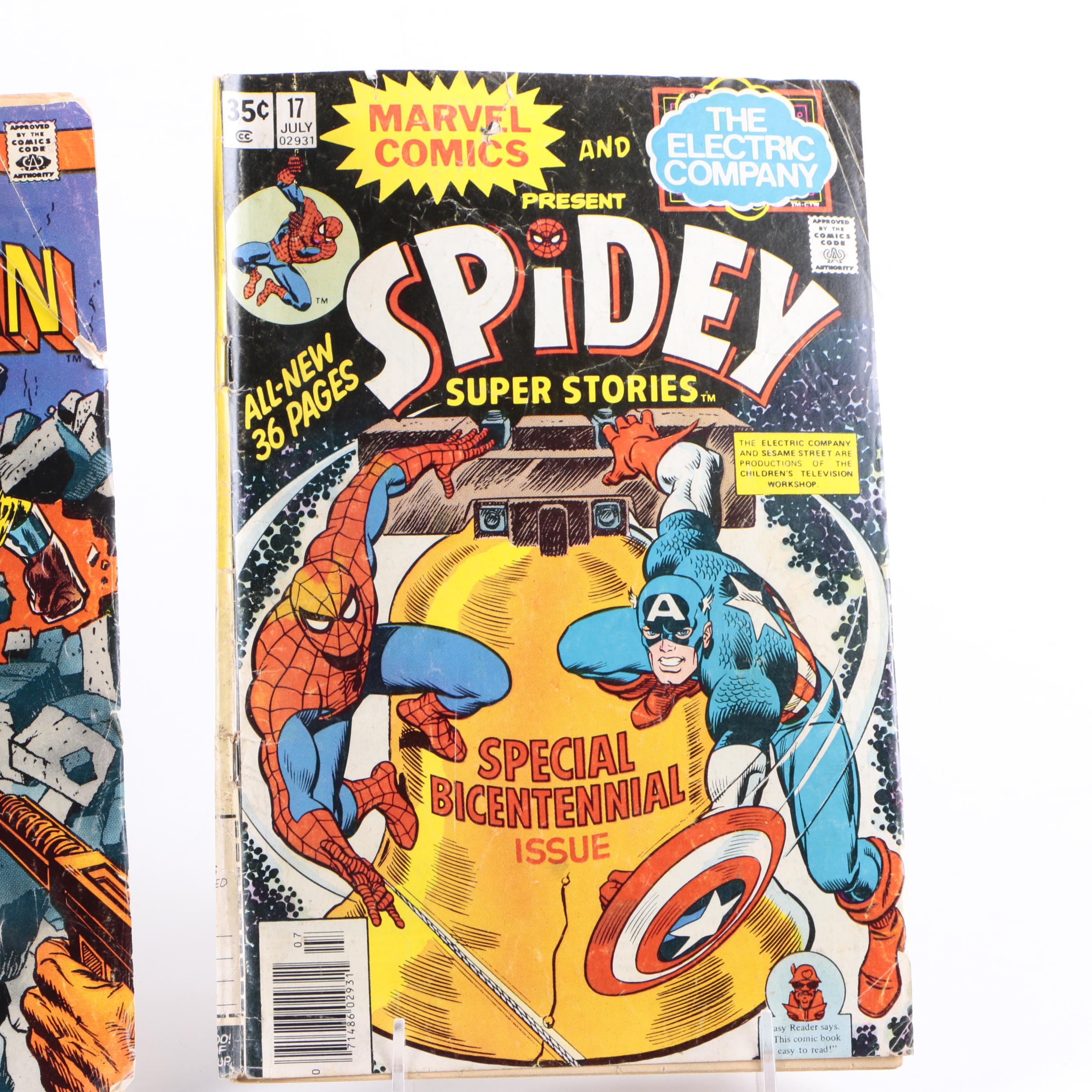 Bronze Age Comics Featuring First "Astonishing Tales" and "Human Torch" Series Issues