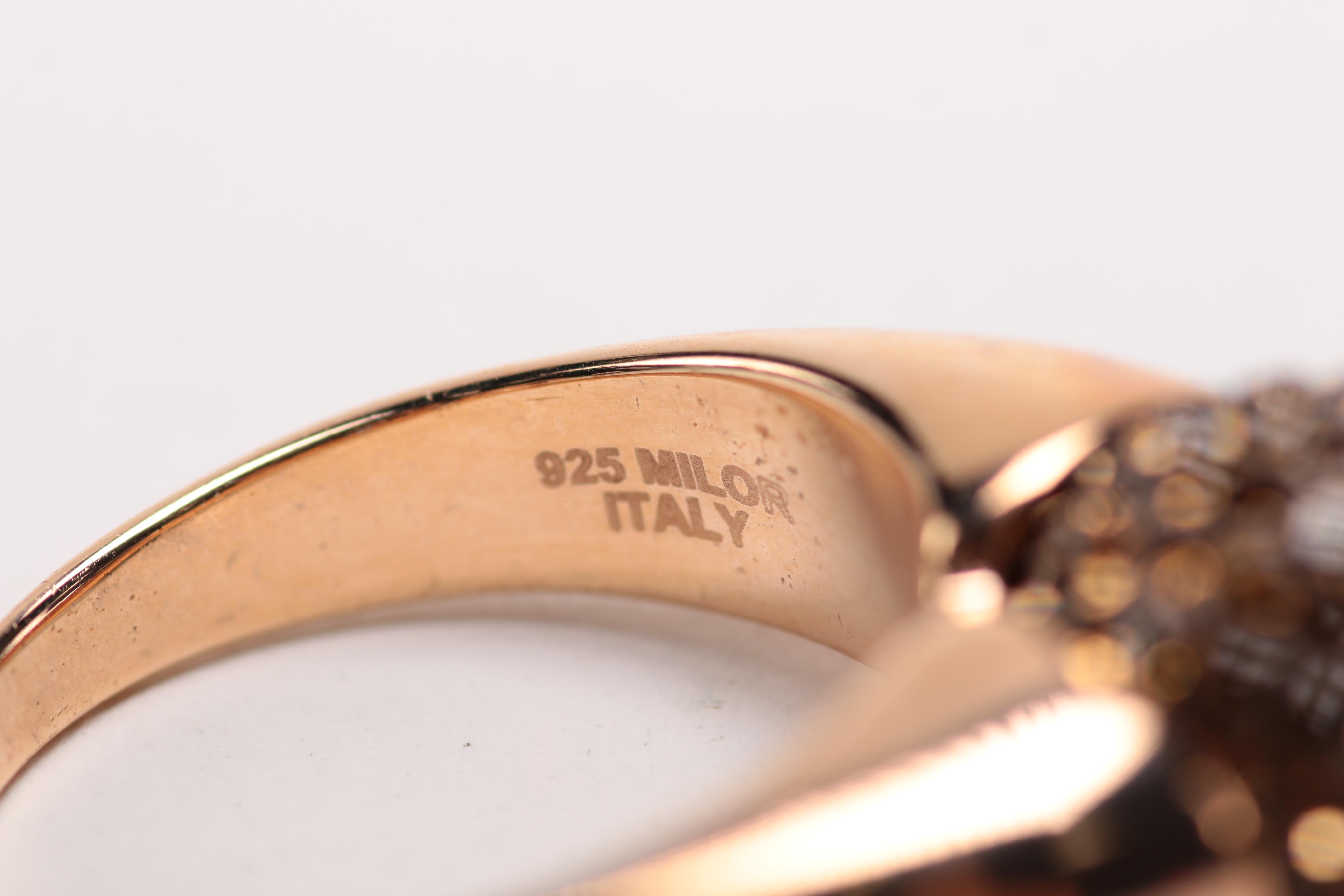 Milor Gold and Brass Tone Sterling Silver Jewelry Assortment