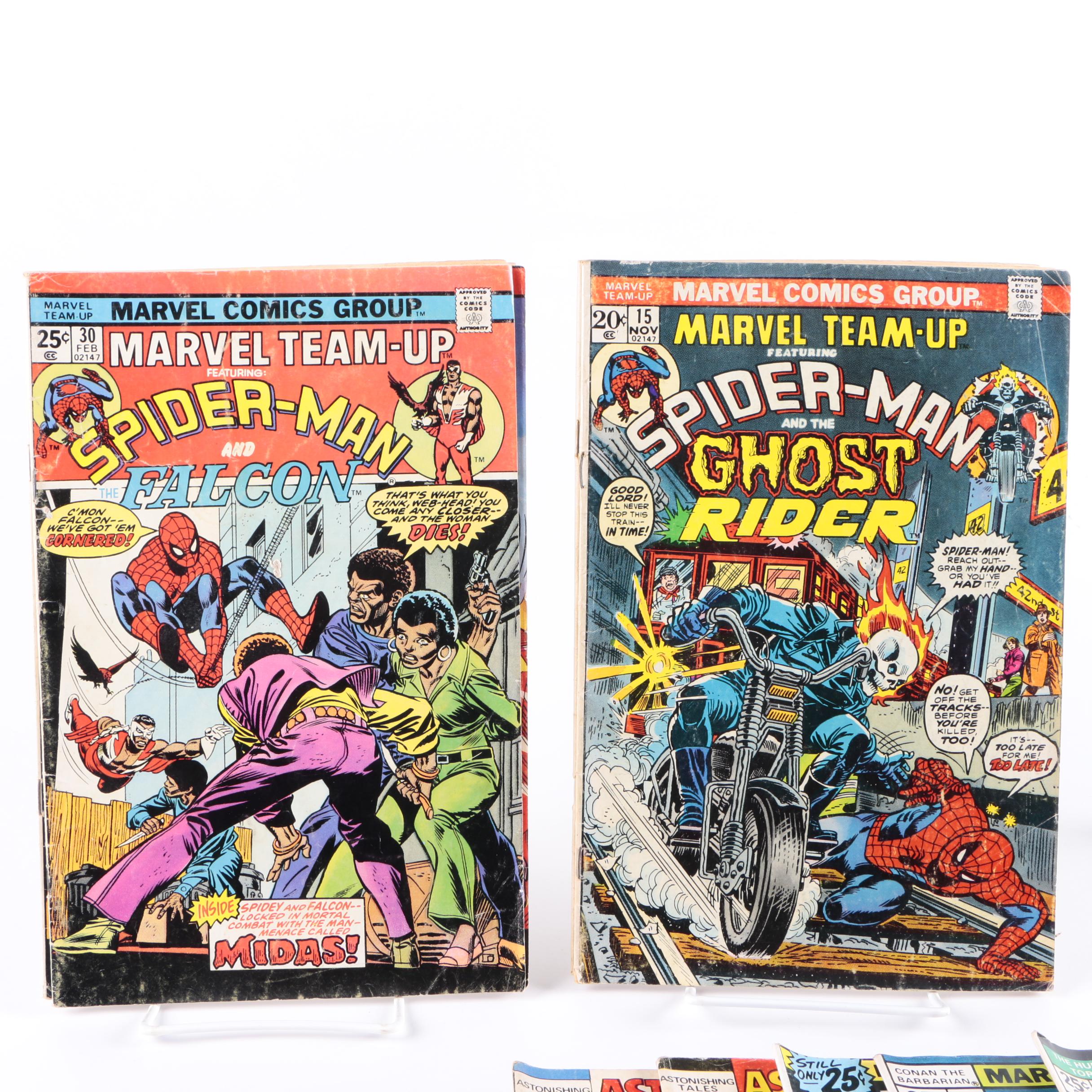Bronze Age Comics Featuring First "Astonishing Tales" and "Human Torch" Series Issues