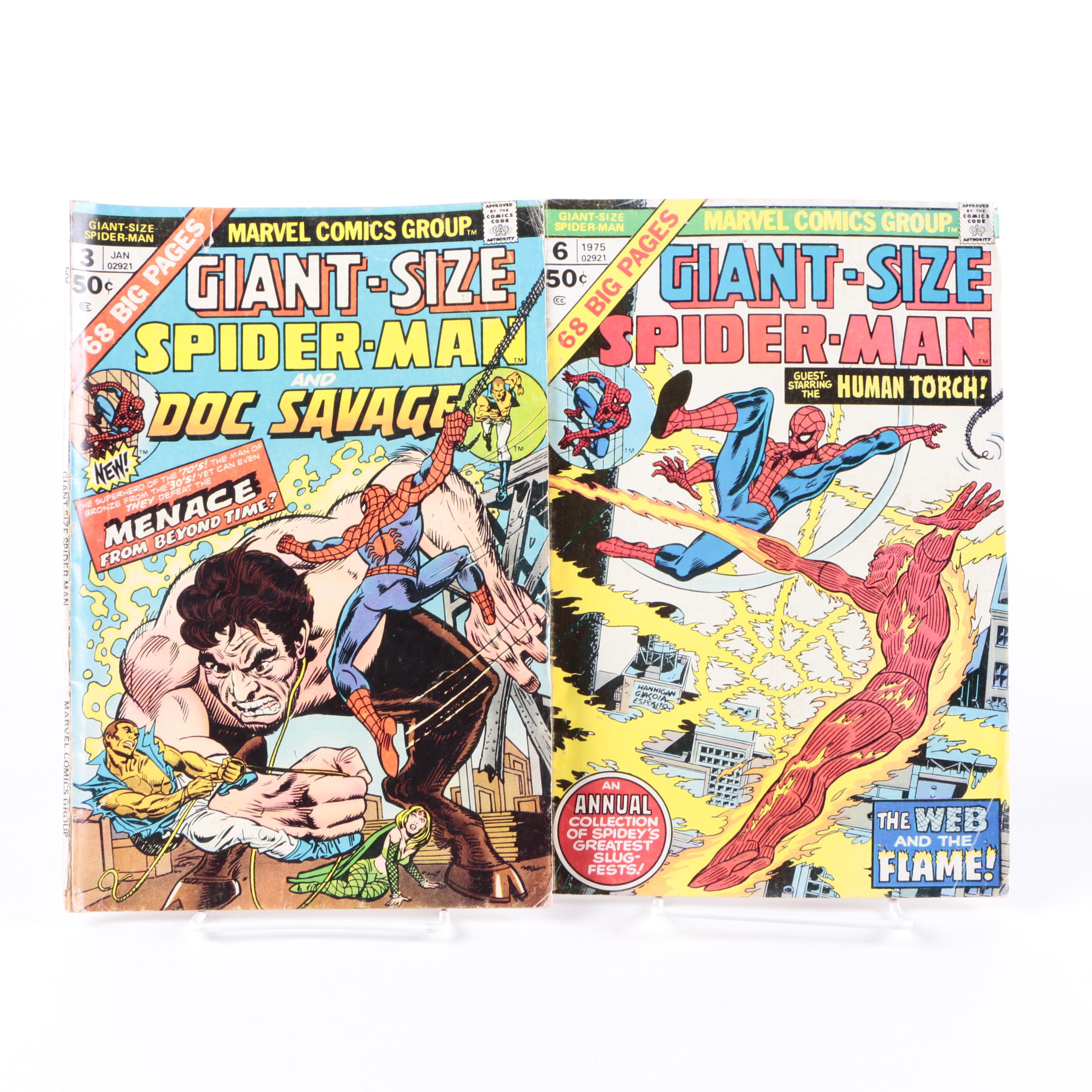 Bronze Age Comics Featuring First "Astonishing Tales" and "Human Torch" Series Issues