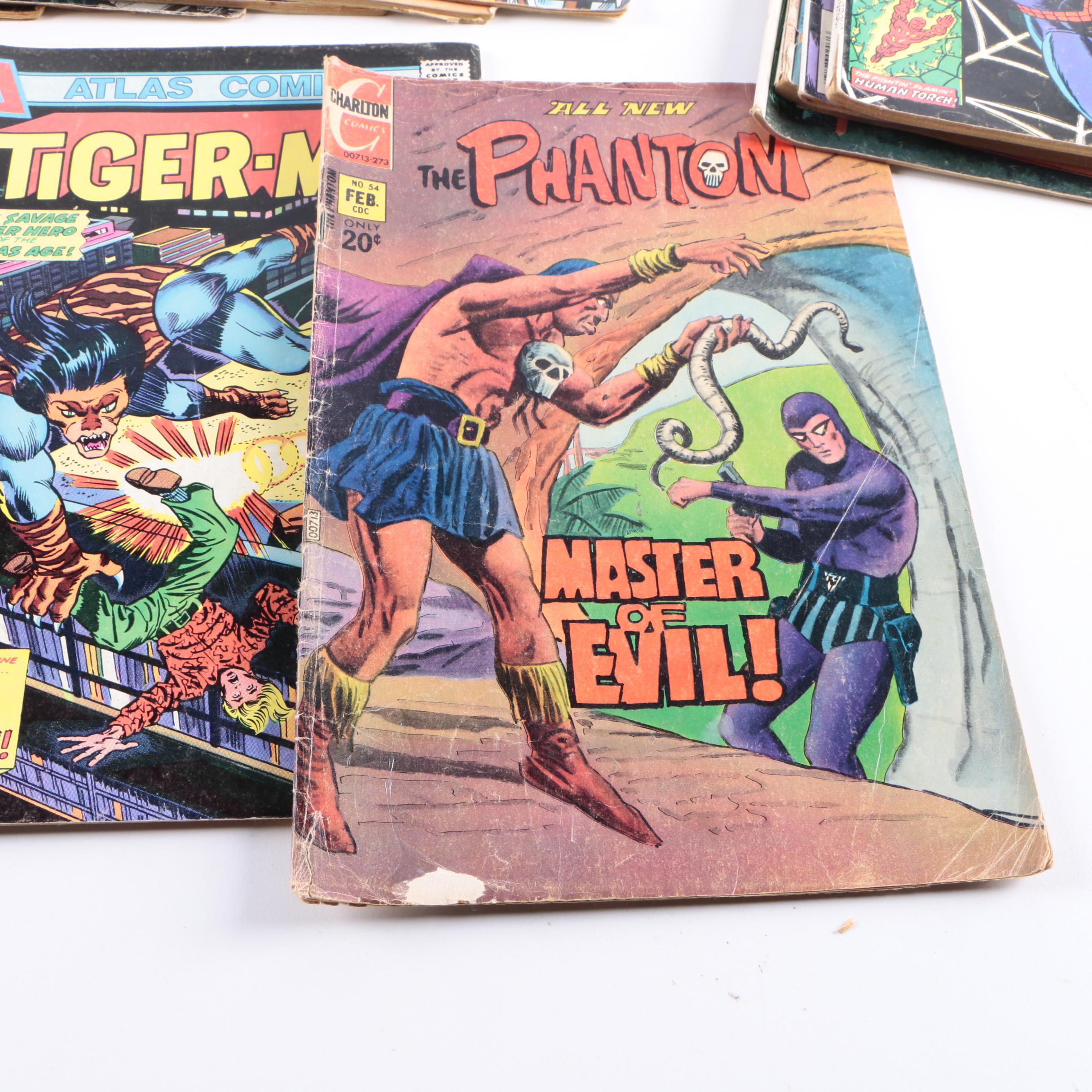 Bronze Age Comics Featuring First "Astonishing Tales" and "Human Torch" Series Issues