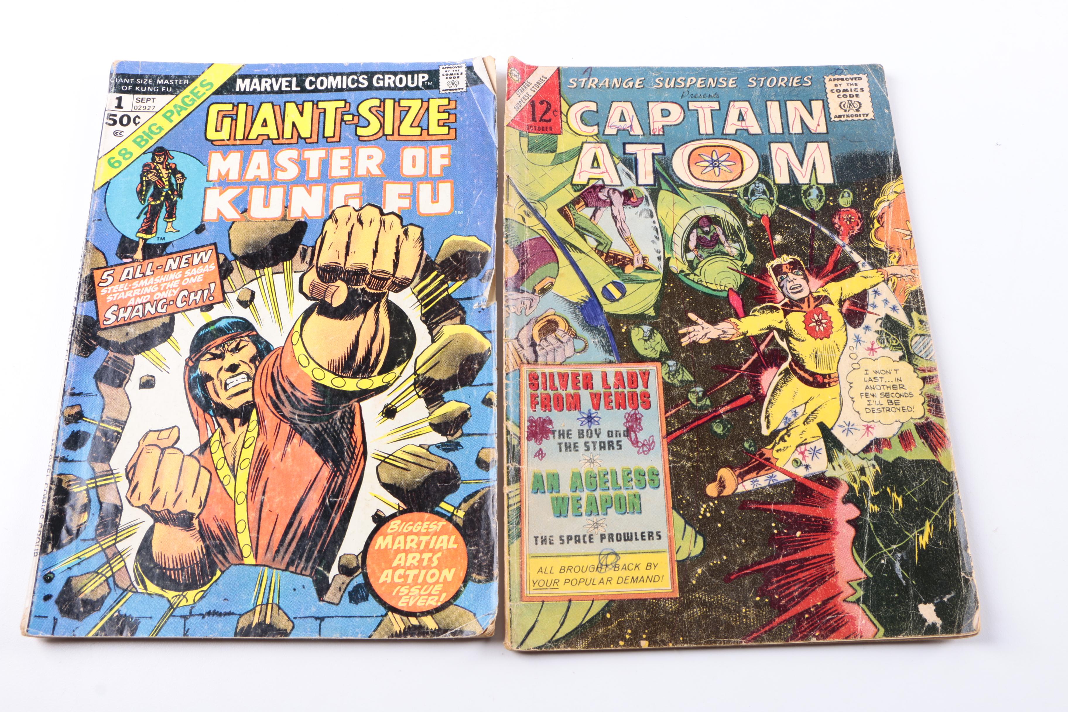 Bronze Age Comics Featuring First "Astonishing Tales" and "Human Torch" Series Issues