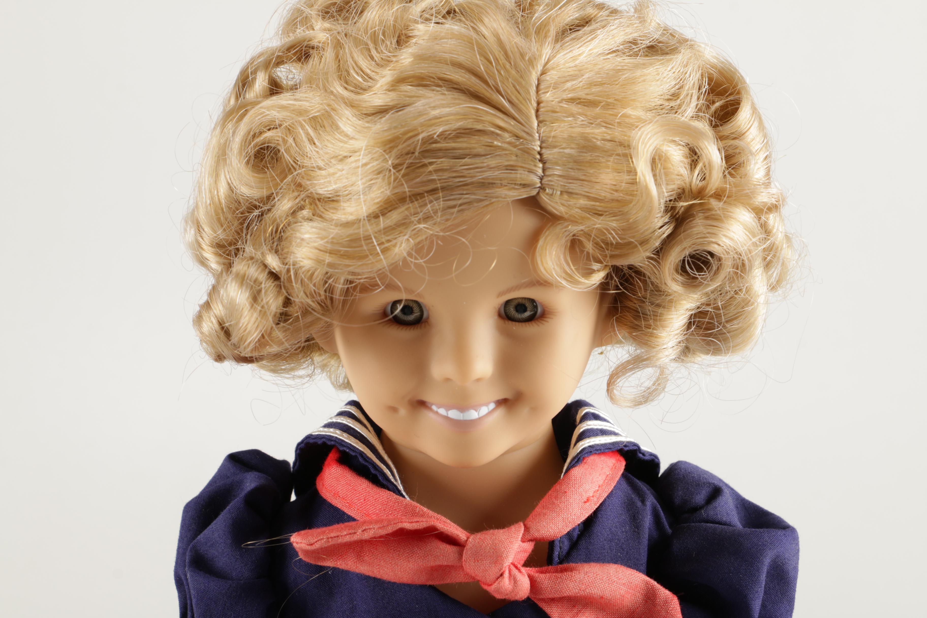 Danbury Mint Shirley Temple Dress Up Doll and Outfits