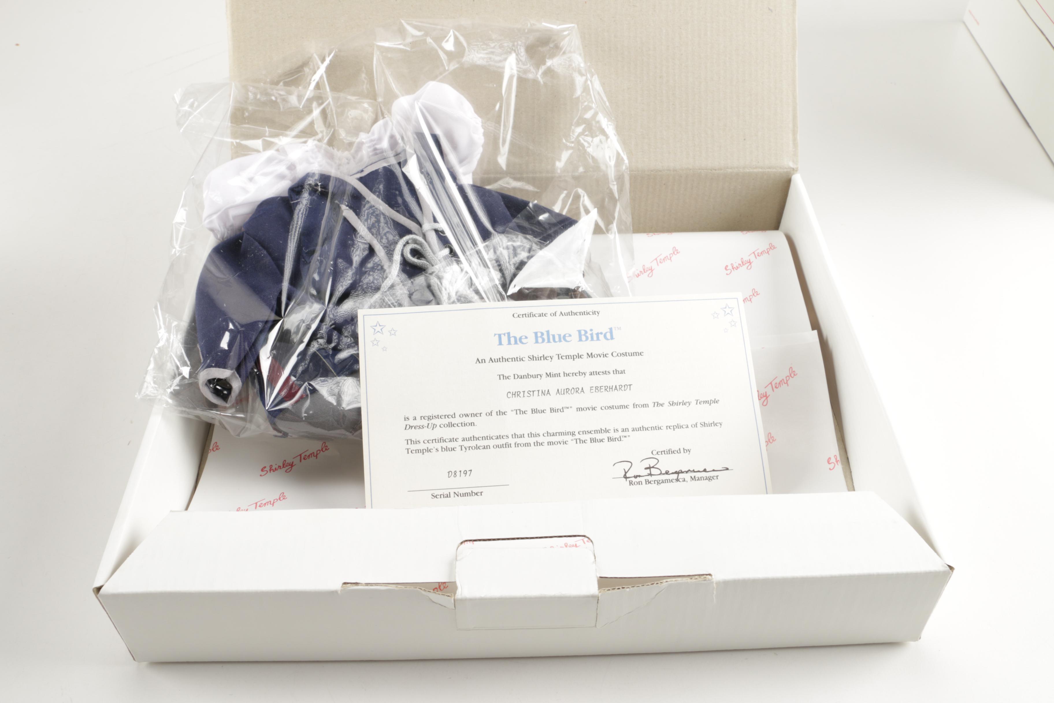 Danbury Mint Shirley Temple Dress Up Doll and Outfits