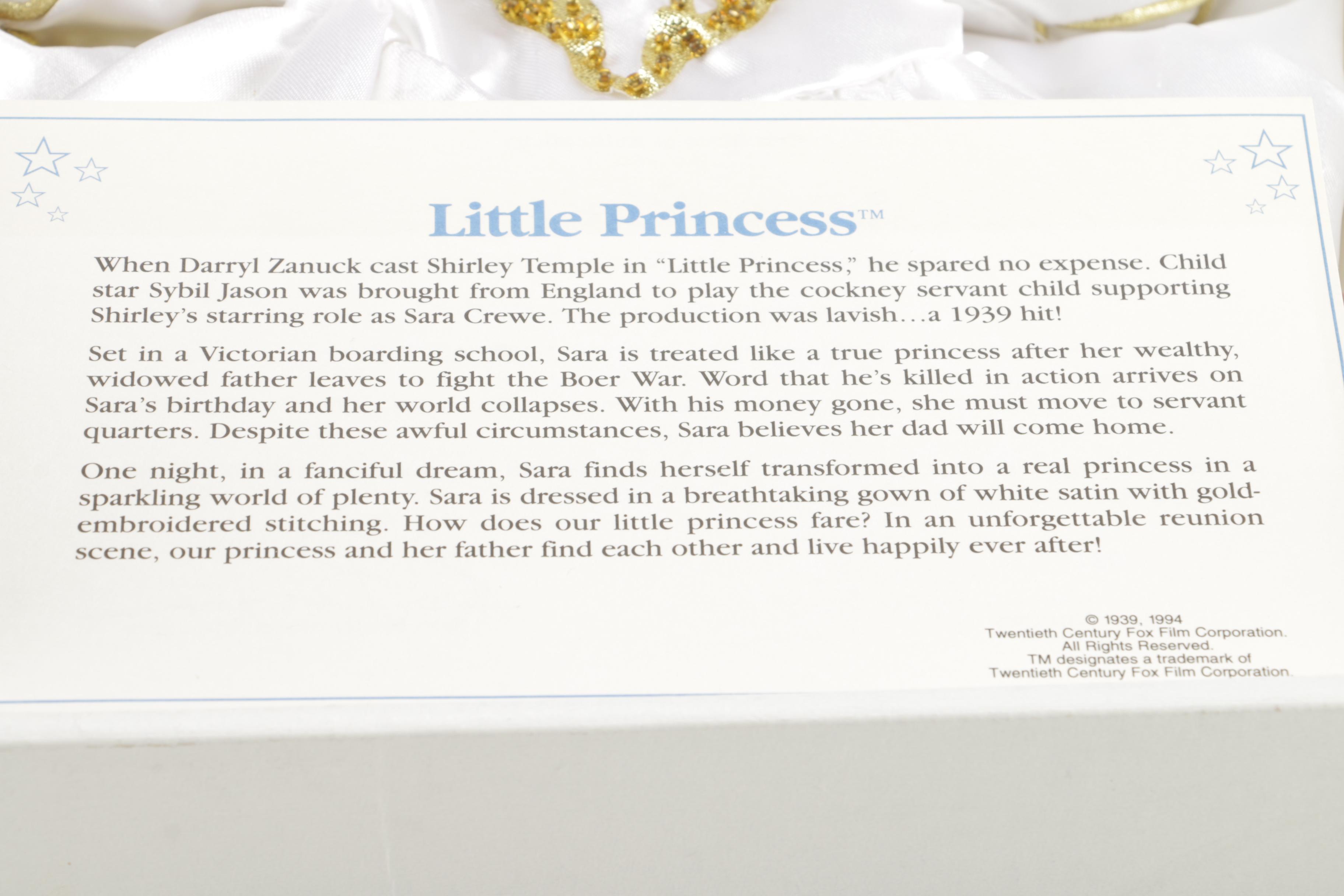 Danbury Mint Shirley Temple Dress Up Doll and Outfits