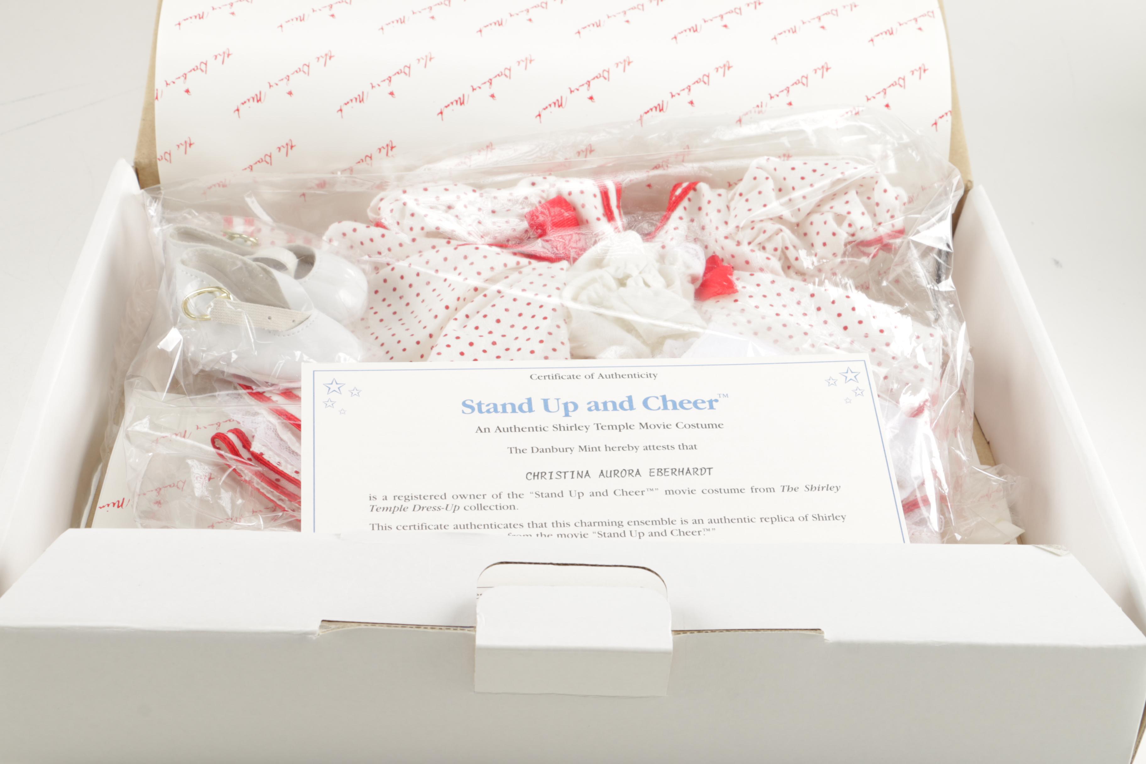 Danbury Mint Shirley Temple Dress Up Doll and Outfits